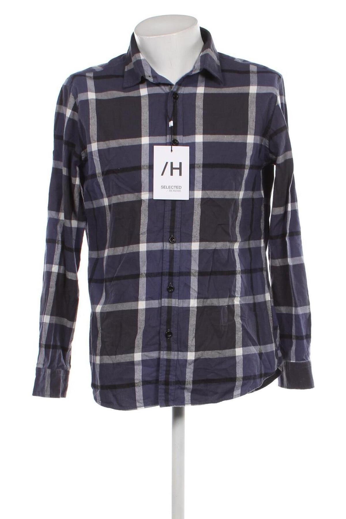 Ανδρικό πουκάμισο Selected Homme, Μέγεθος L, Χρώμα Πολύχρωμο, Τιμή 42,27 €