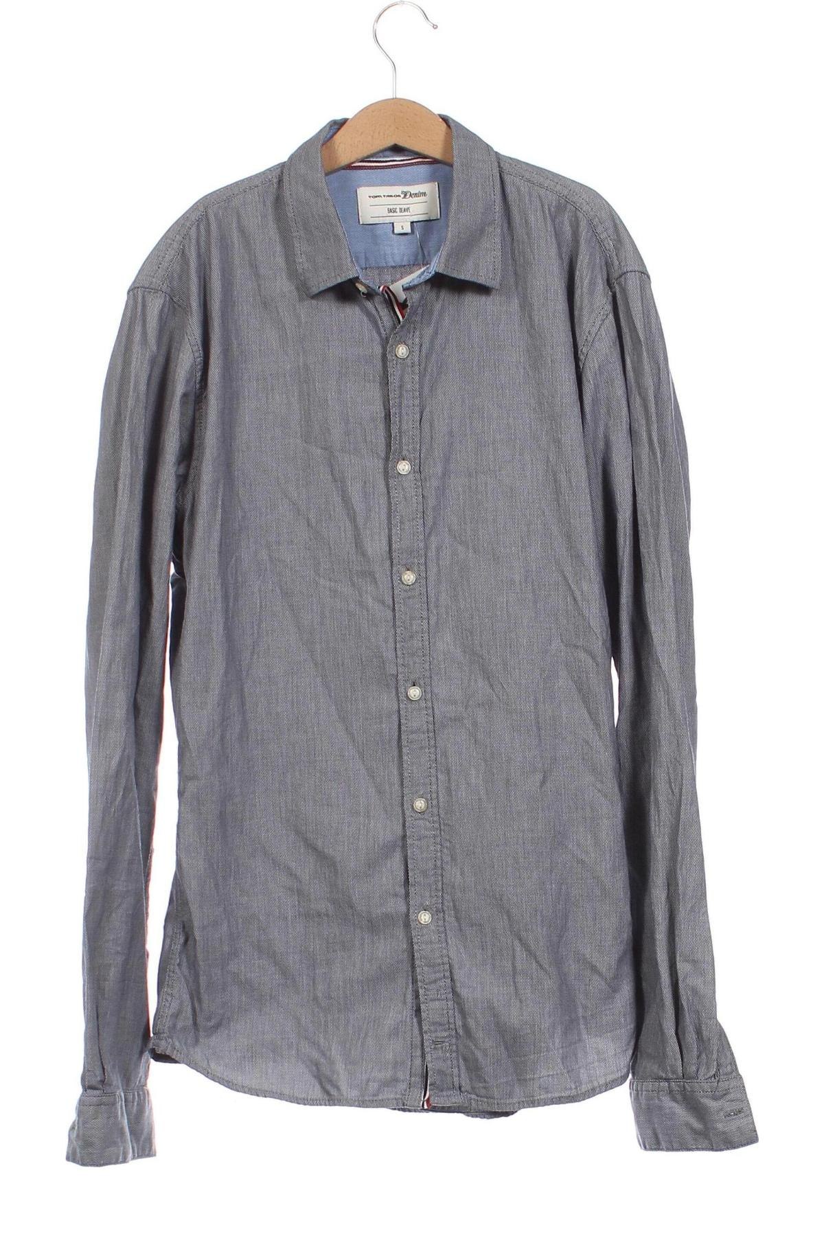 Ανδρικό πουκάμισο Tom Tailor, Μέγεθος S, Χρώμα Μπλέ, Τιμή 14,85 €