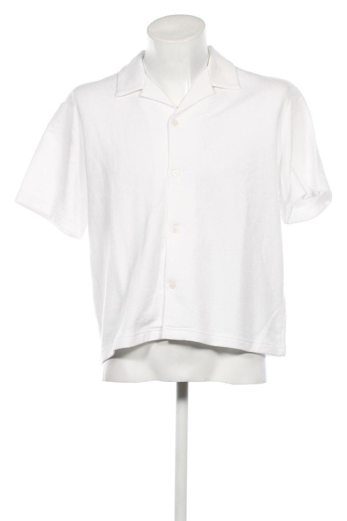 Herrenhemd Weekday, Größe M, Farbe Weiß, Preis € 32,47