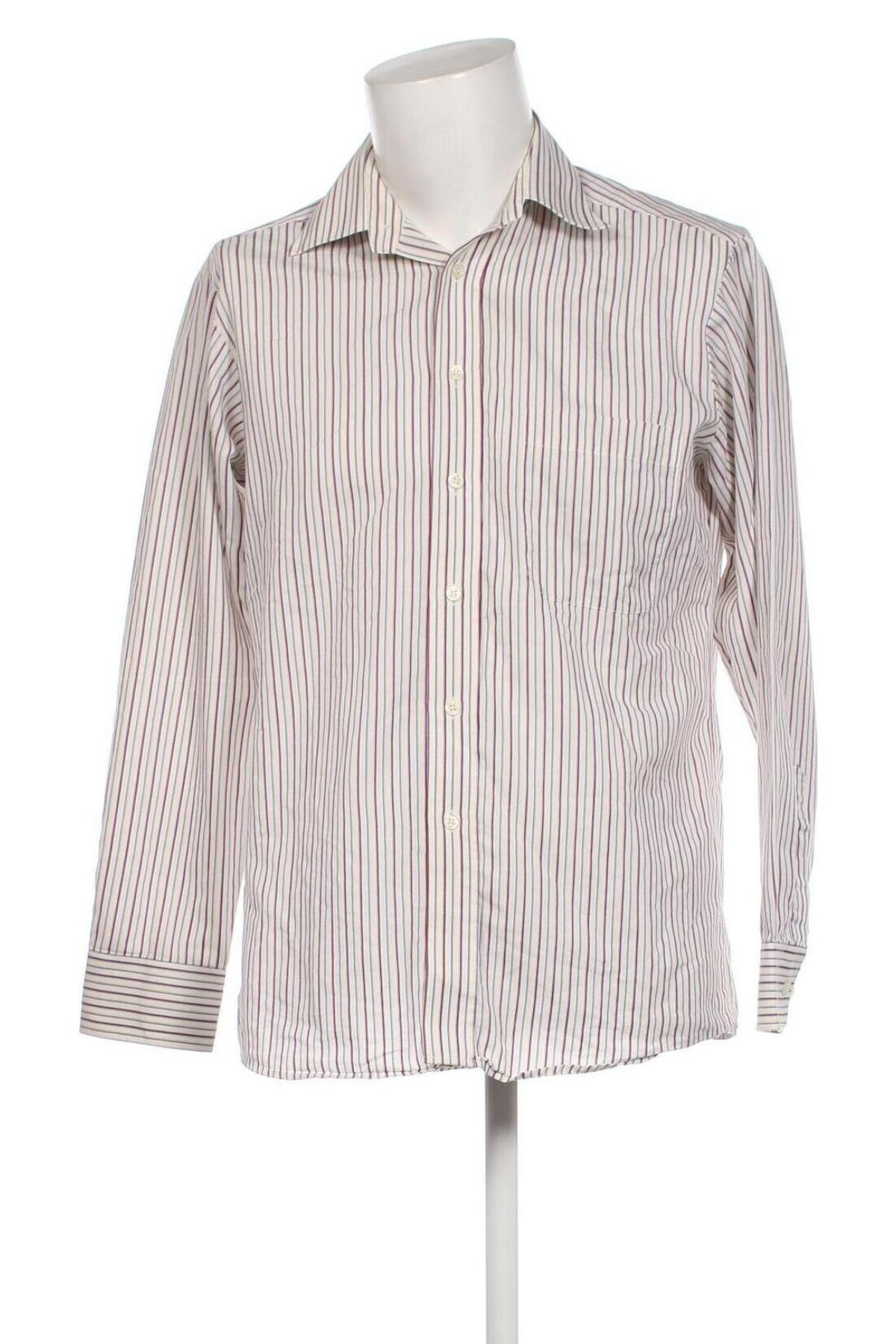 Ανδρικό πουκάμισο Wolczanka, Μέγεθος M, Χρώμα Λευκό, Τιμή 13,35 €