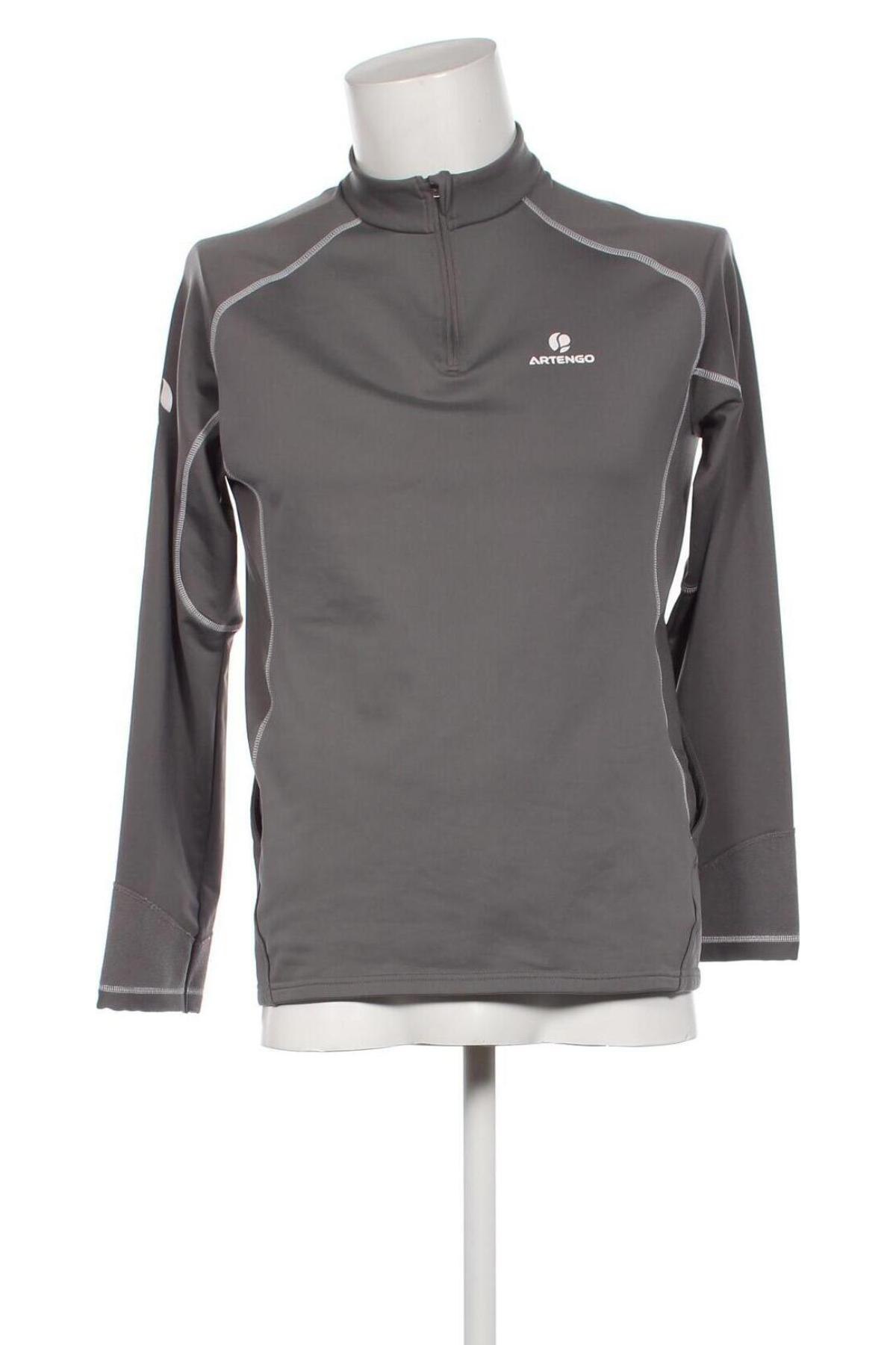 Herren Sport Shirt Artengo, Größe L, Farbe Grau, Preis 7,67 €