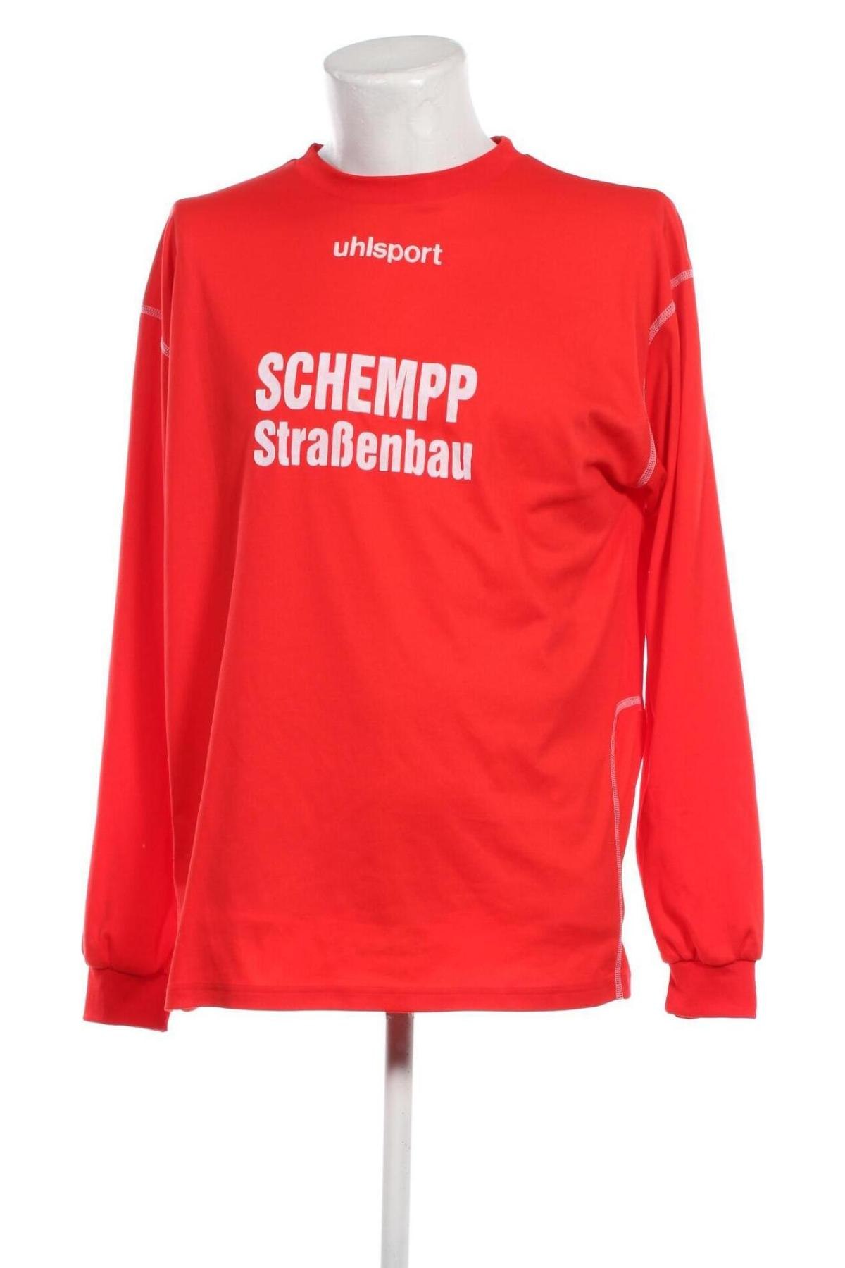 Herren Sport Shirt Uhlsport, Größe XL, Farbe Rot, Preis € 16,01