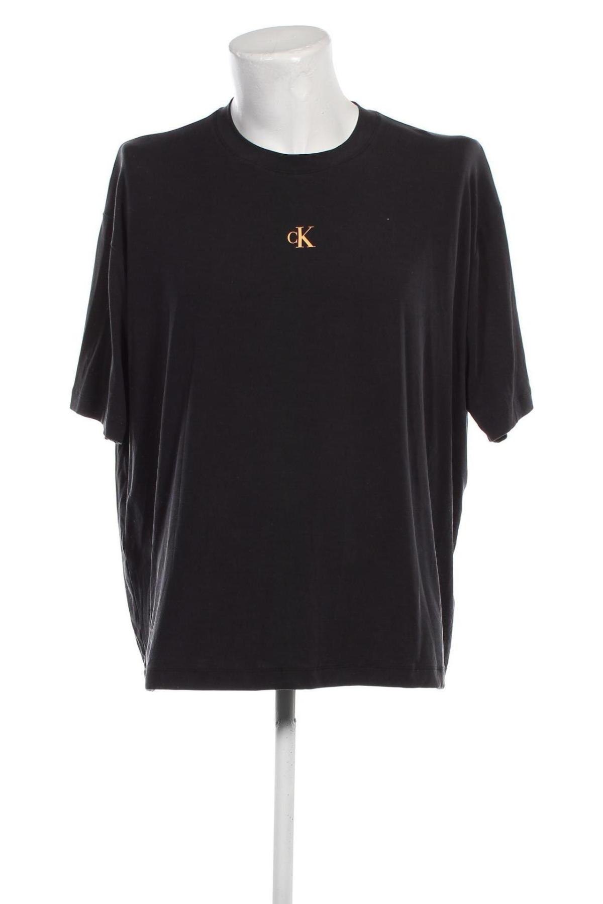 Herren T-Shirt Calvin Klein Jeans, Größe XL, Farbe Schwarz, Preis 35,05 €