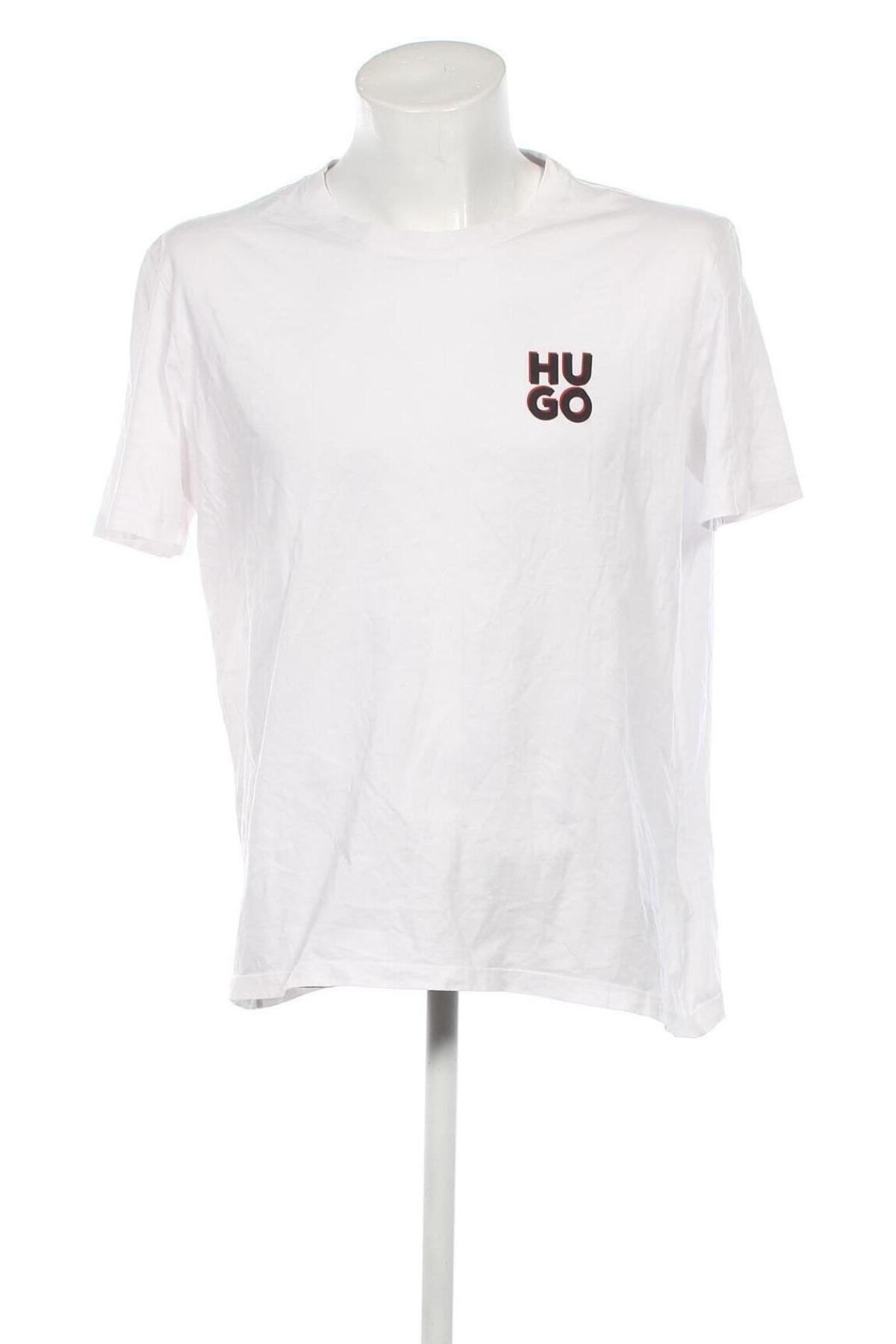Tricou de bărbați Hugo Boss, Mărime XL, Culoare Alb, Preț 345,39 Lei