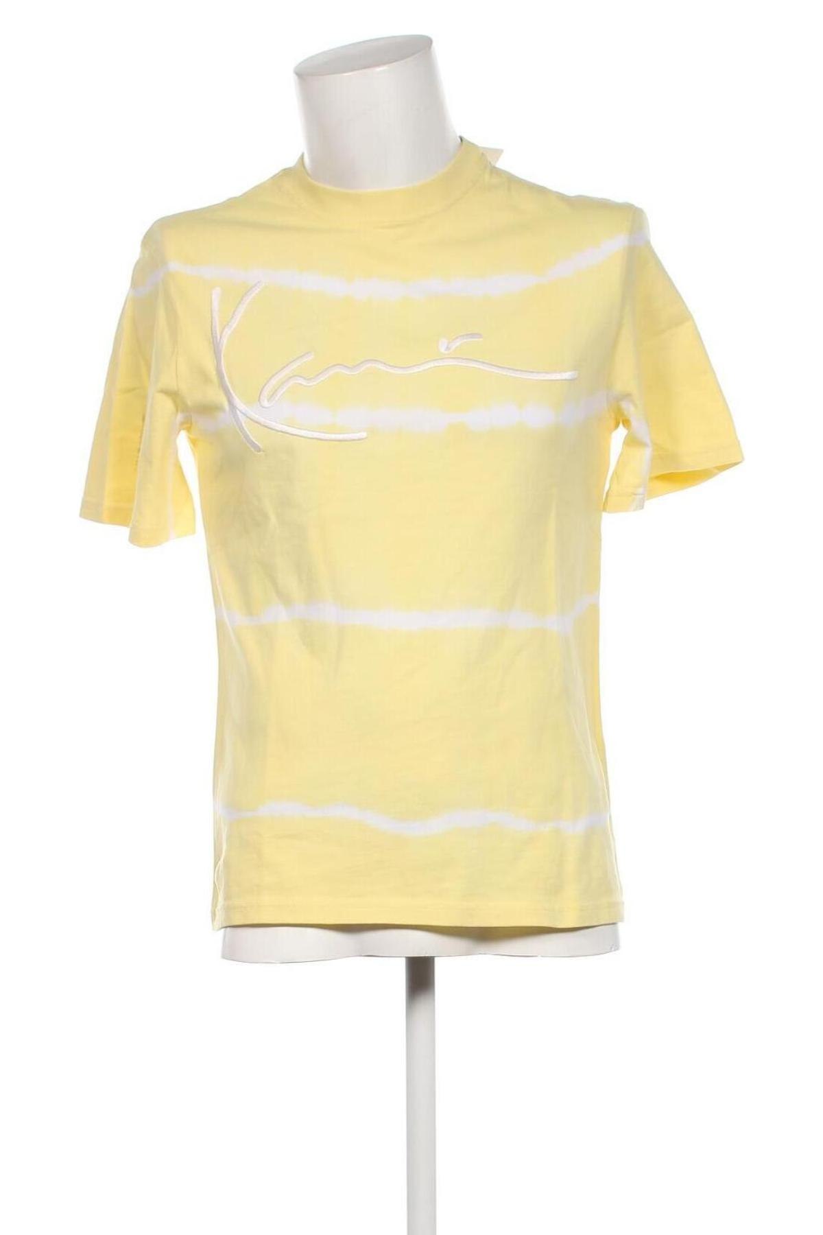 Ανδρικό t-shirt Karl Kani, Μέγεθος XXS, Χρώμα Κίτρινο, Τιμή 25,26 €