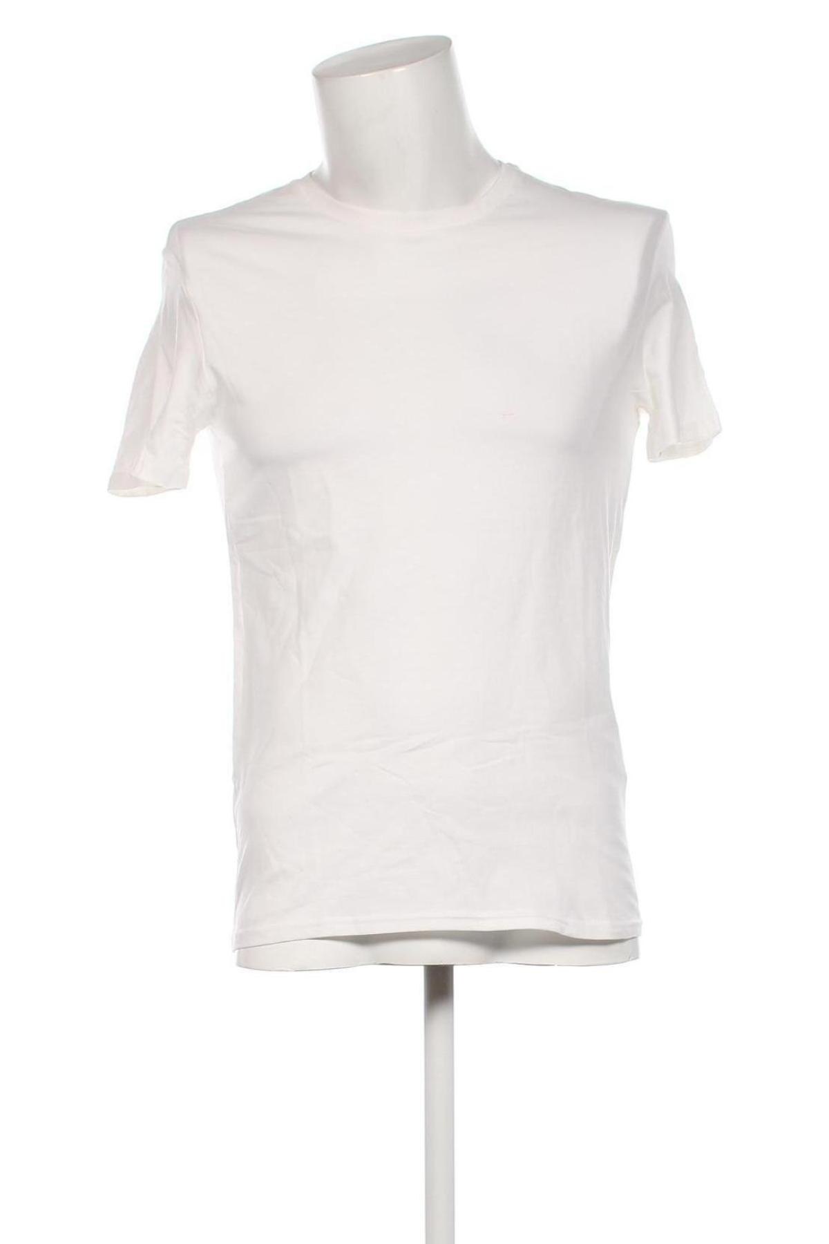 Ανδρικό t-shirt Pier One, Μέγεθος S, Χρώμα Εκρού, Τιμή 10,82 €
