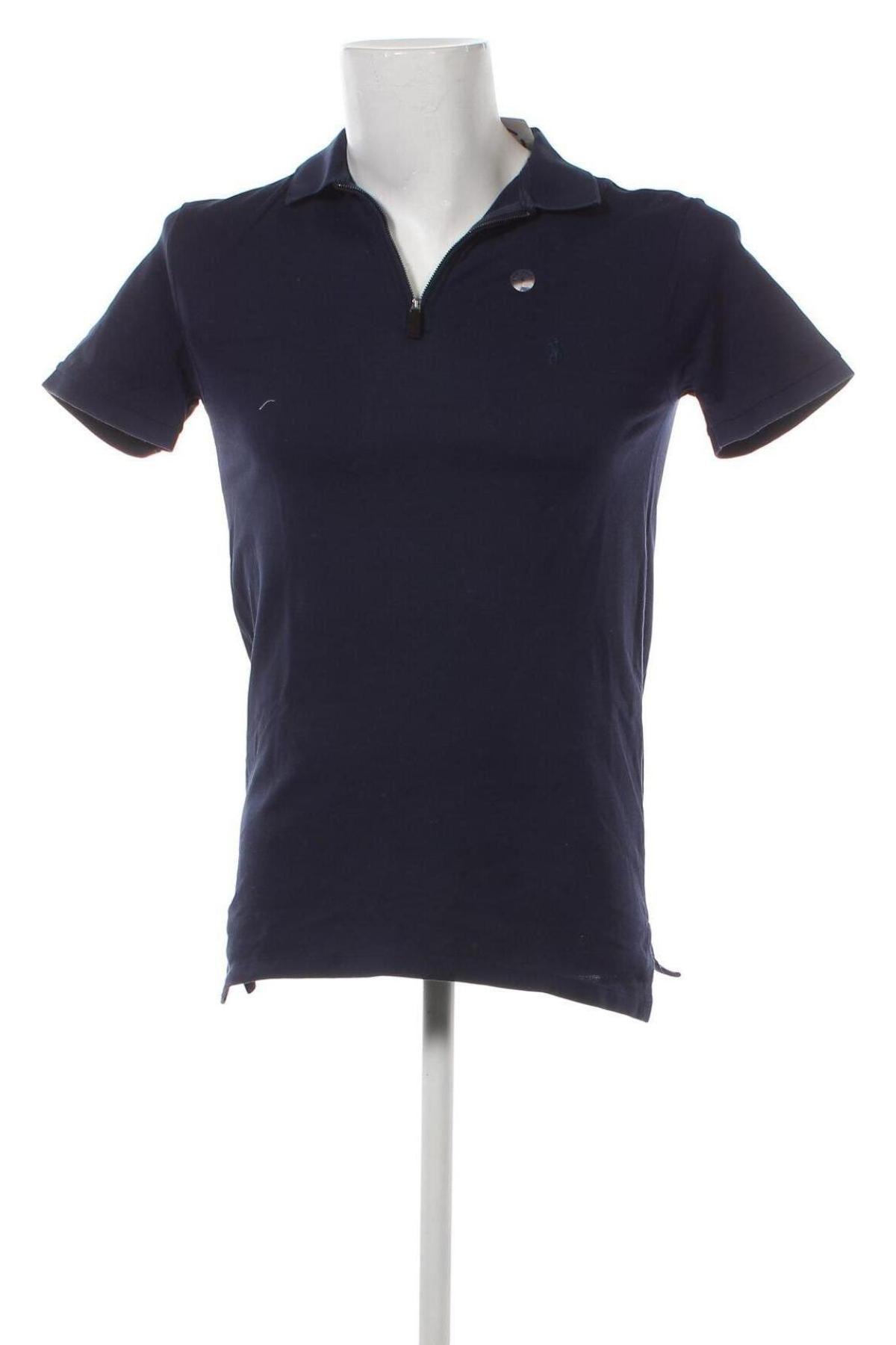 Męski T-shirt Polo By Ralph Lauren, Rozmiar S, Kolor Niebieski, Cena 362,50 zł