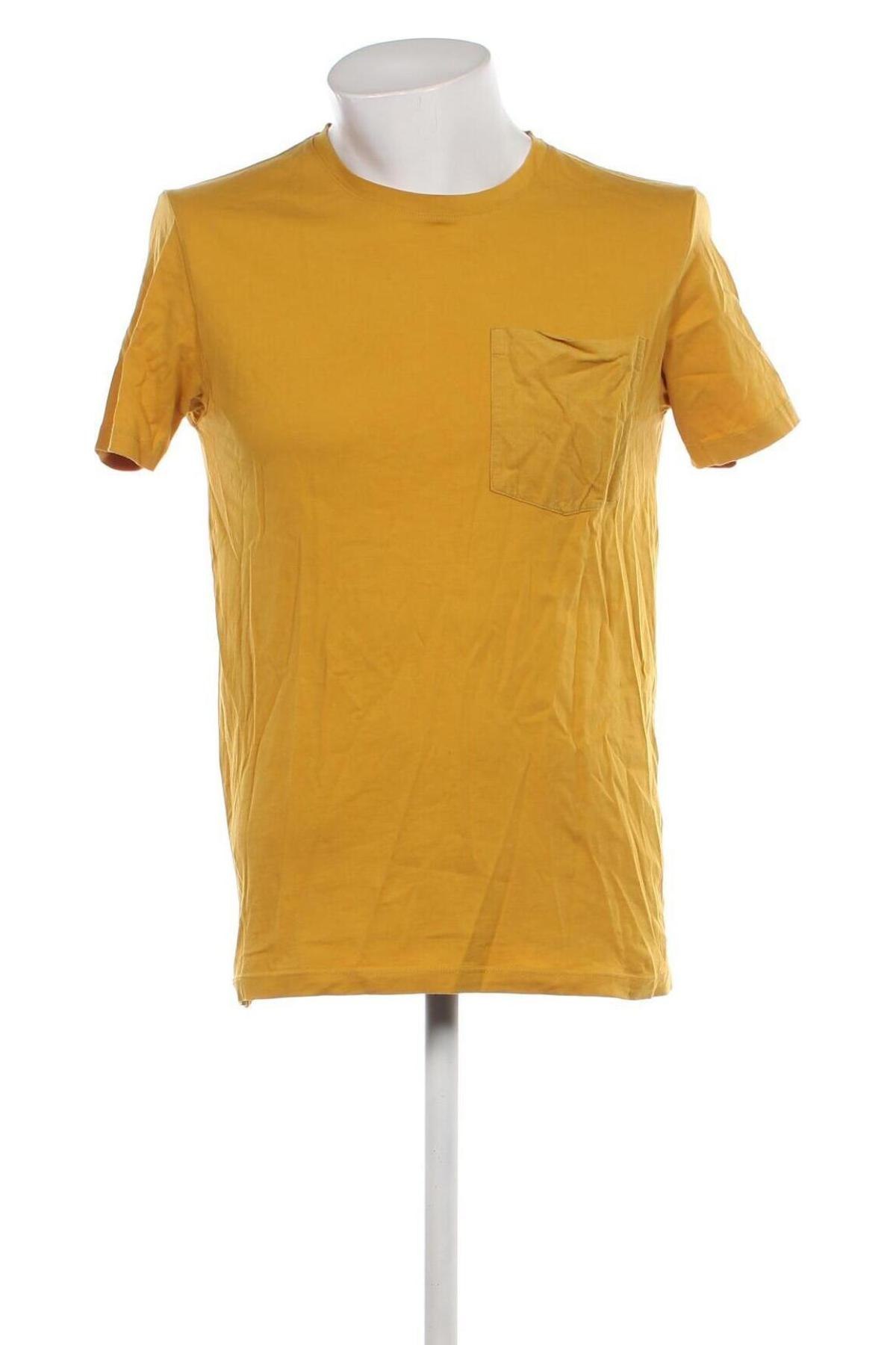 Herren T-Shirt Selected Homme, Größe L, Farbe Gelb, Preis 23,66 €