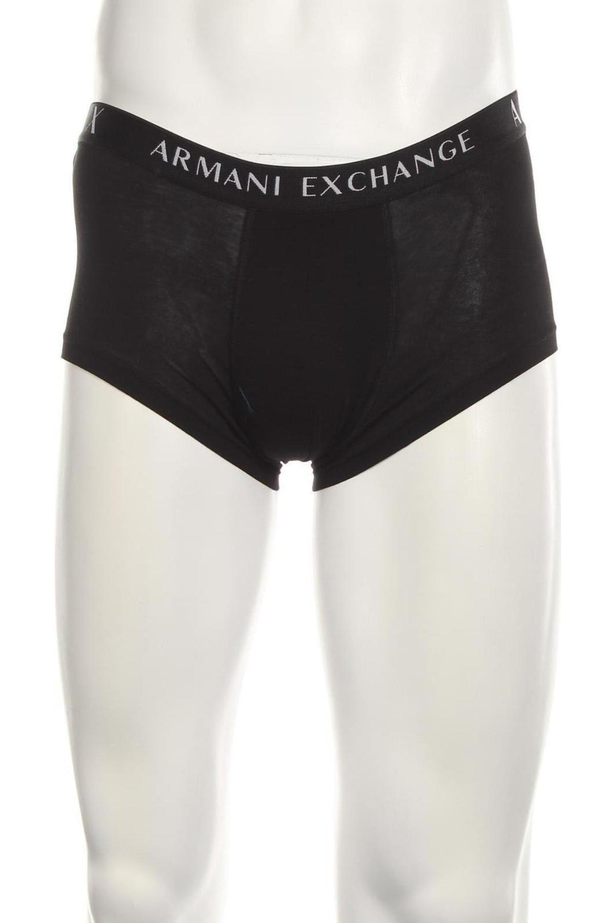 Boxeri bărbătești Armani Exchange, Mărime S, Culoare Negru, Preț 60,53 Lei