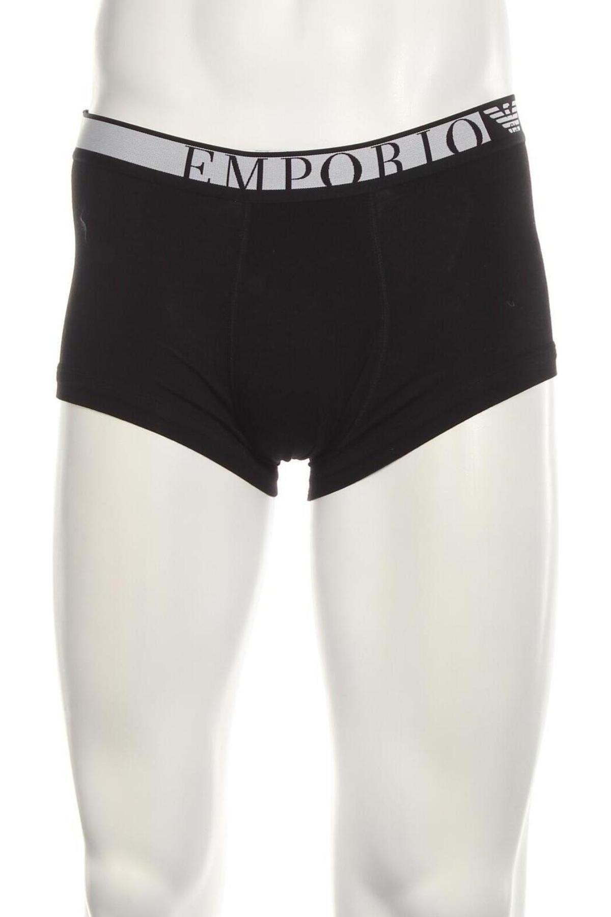 Ανδρικά μποξεράκια Emporio Armani Underwear, Μέγεθος M, Χρώμα Μαύρο, Τιμή 32,37 €