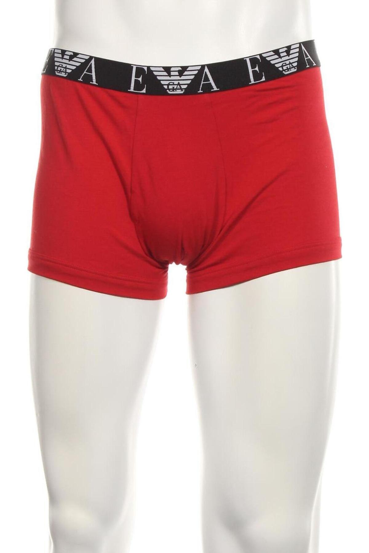 Мъжки боксерки Emporio Armani Underwear, Размер XL, Цвят Червен, Цена 64,86 лв.