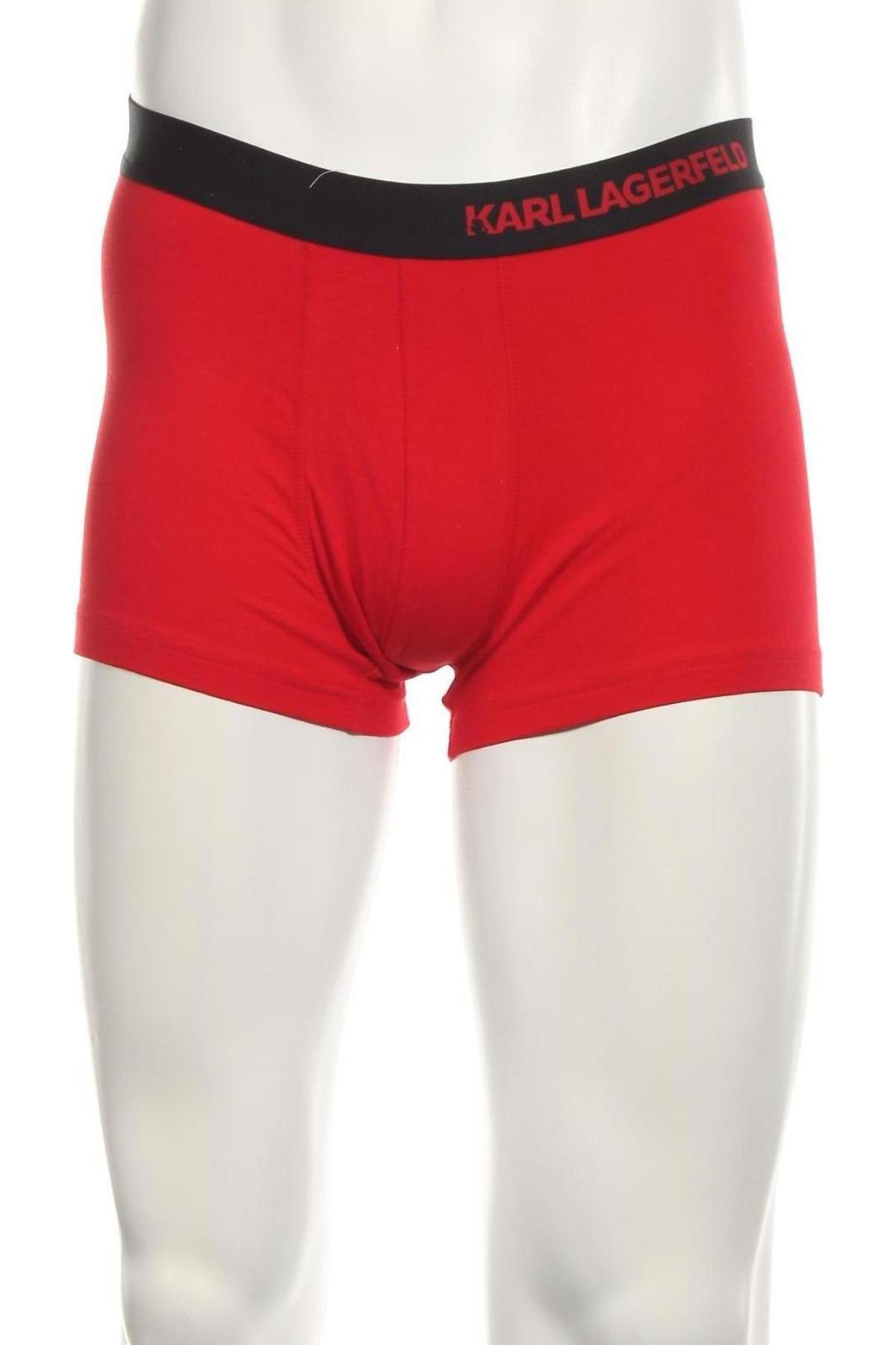 Boxeri bărbătești Karl Lagerfeld, Mărime M, Culoare Roșu, Preț 80,05 Lei