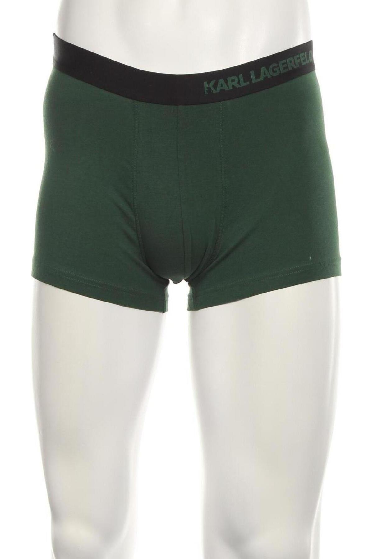 Ανδρικά μποξεράκια Karl Lagerfeld, Μέγεθος M, Χρώμα Πράσινο, Τιμή 17,49 €