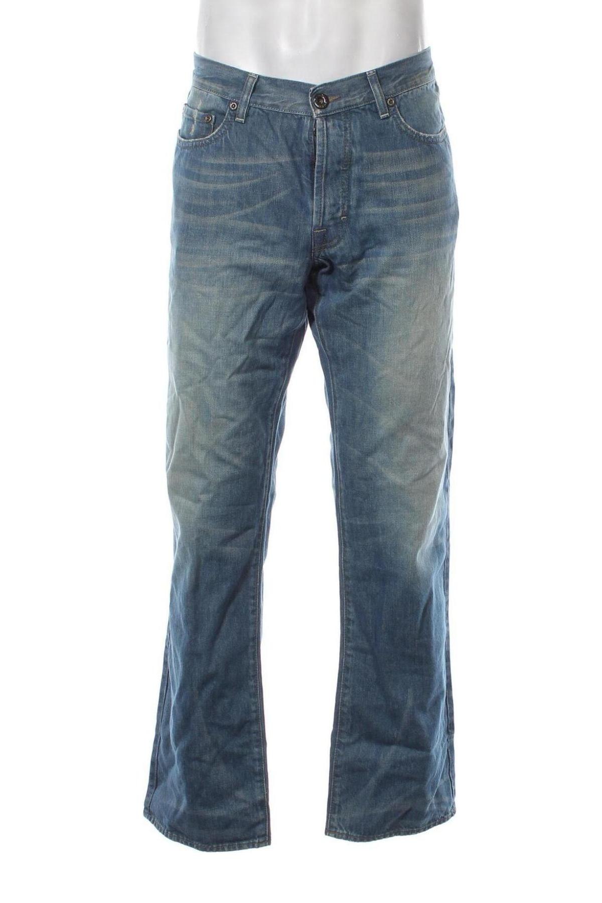 Herren Jeans Hugo Boss, Größe L, Farbe Blau, Preis € 38,54