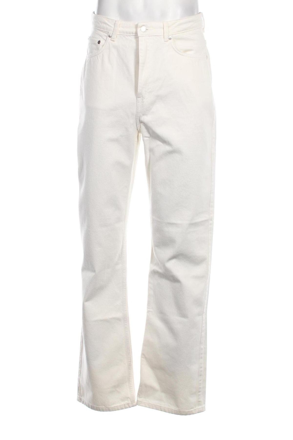 Herren Jeans Weekday, Größe M, Farbe Weiß, Preis 12,83 €
