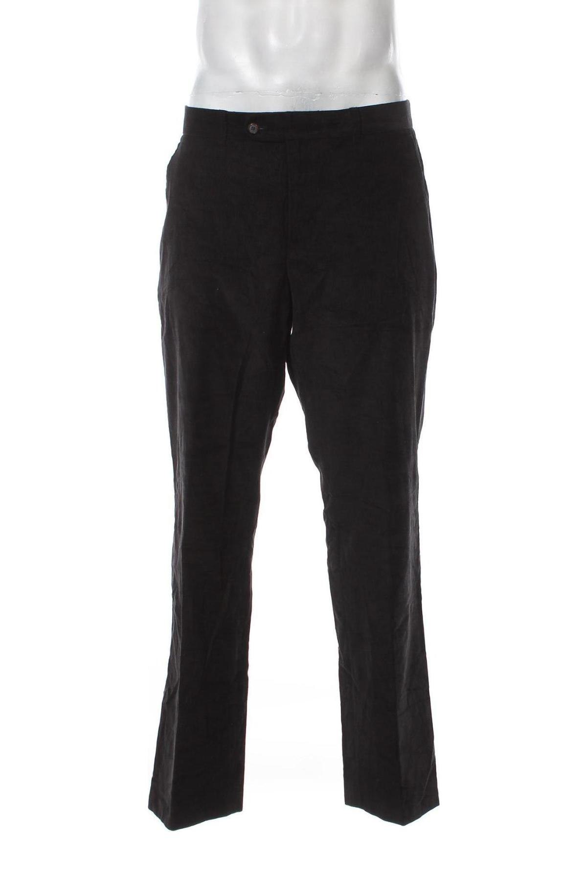 Ανδρικό κοτλέ παντελόνι, Μέγεθος L, Χρώμα Μαύρο, Τιμή 4,31 €