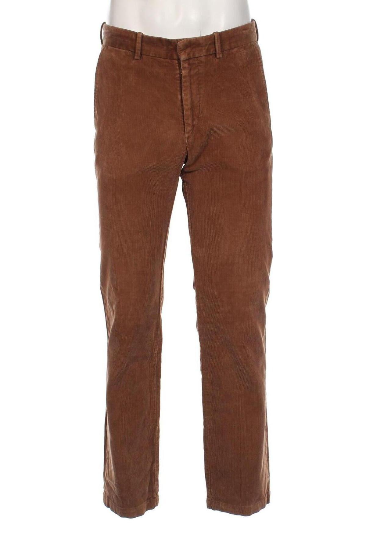 Pantaloni raiați de bărbați Dockers, Mărime M, Culoare Maro, Preț 12,32 Lei