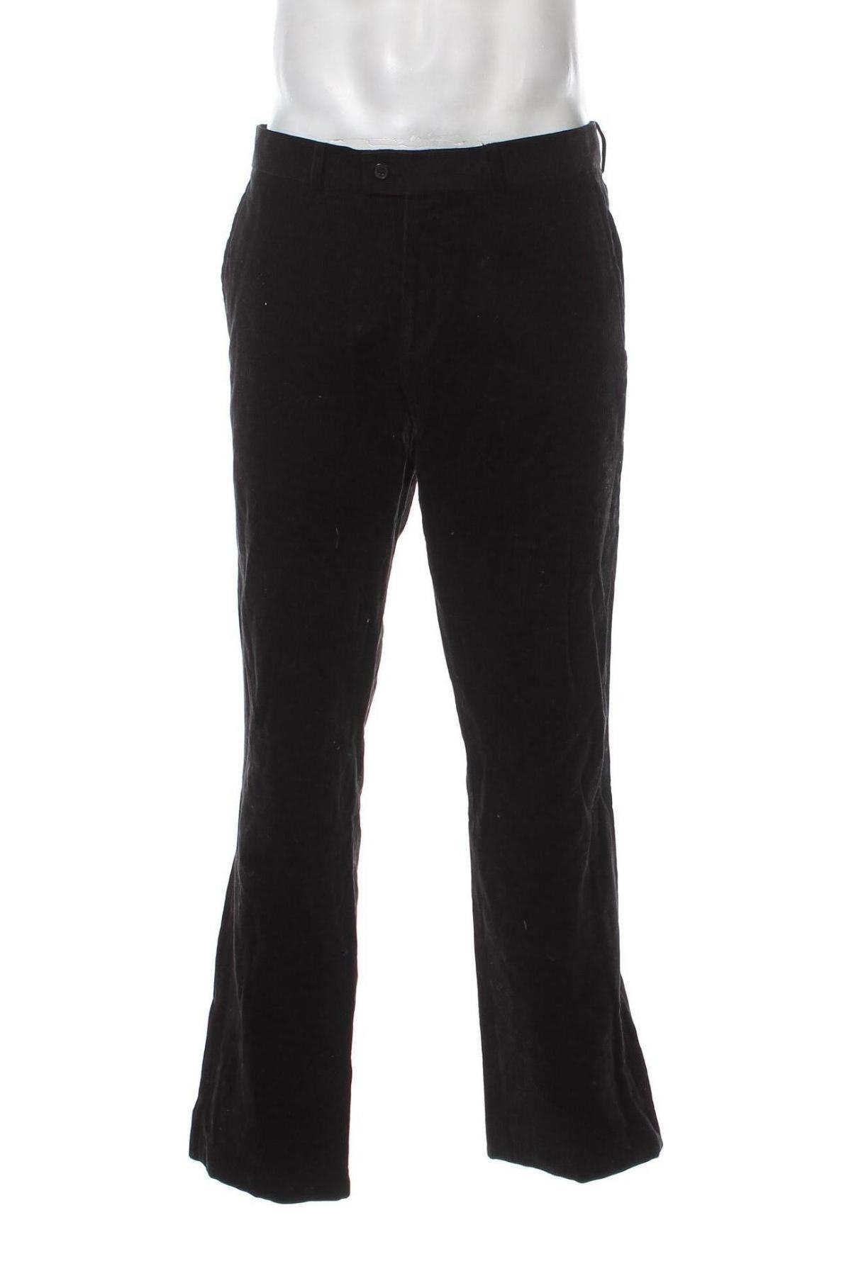 Pantaloni raiați de bărbați Dressmann, Mărime L, Culoare Negru, Preț 20,99 Lei