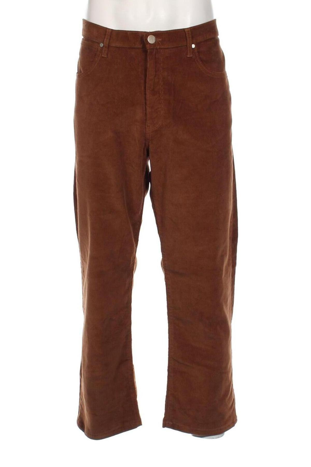 Мъжки джинси Wrangler, Размер XL, Цвят Кафяв, Цена 37,00 лв.