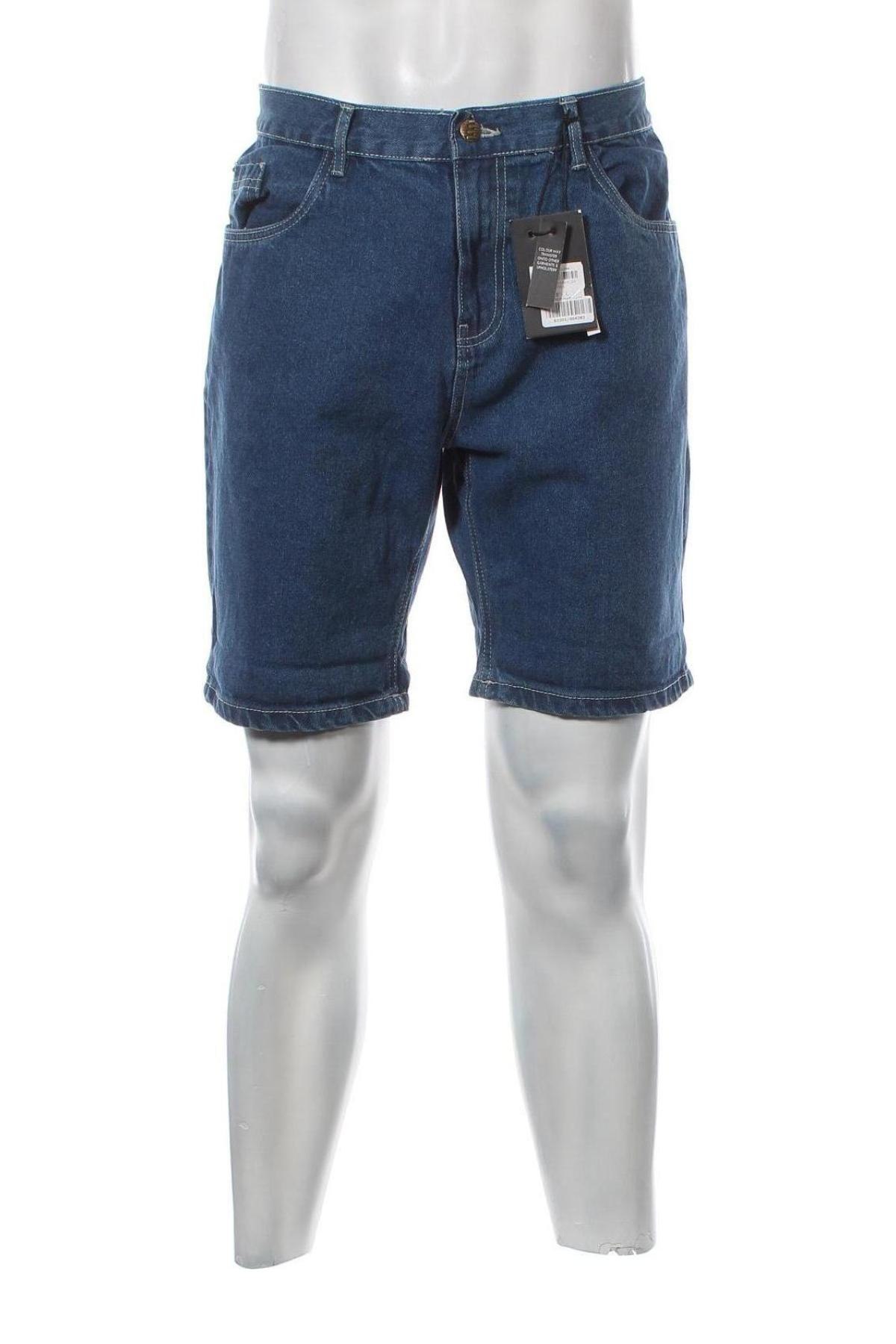 Pantaloni scurți de bărbați Brave Soul, Mărime L, Culoare Albastru, Preț 190,79 Lei