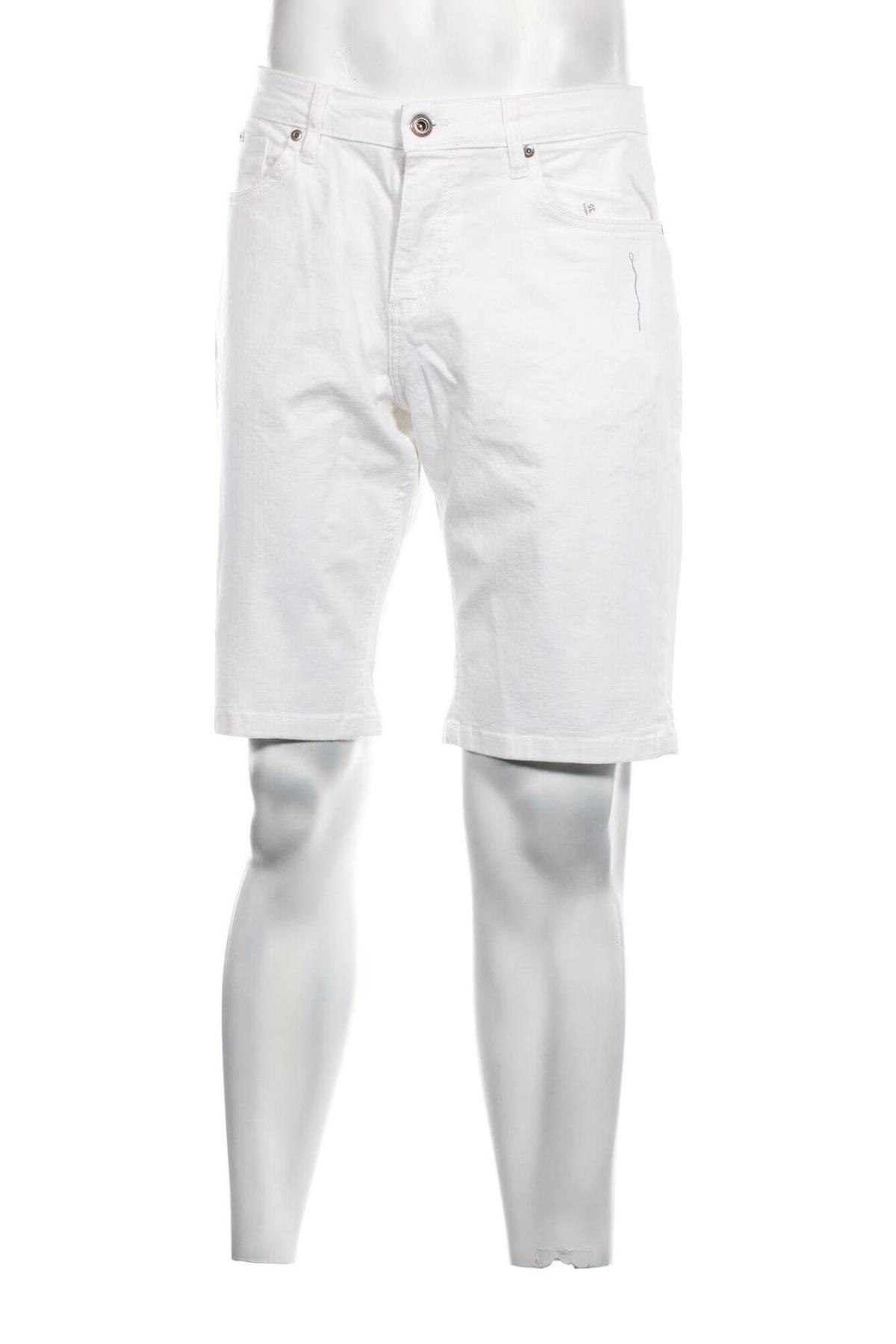 Pantaloni scurți de bărbați Lindbergh, Mărime M, Culoare Alb, Preț 148,81 Lei