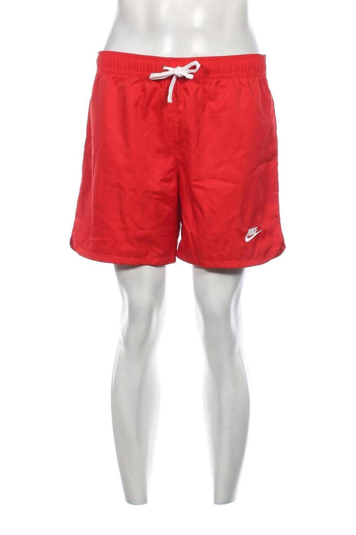 Мъжки къс панталон Nike, Размер S, Цвят Червен, Цена 72,00 лв.