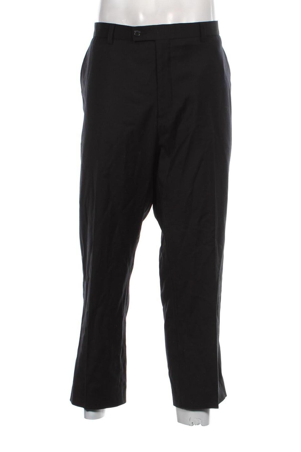 Мъжки панталон Dressmann, Размер XL, Цвят Черен, Цена 9,28 лв.