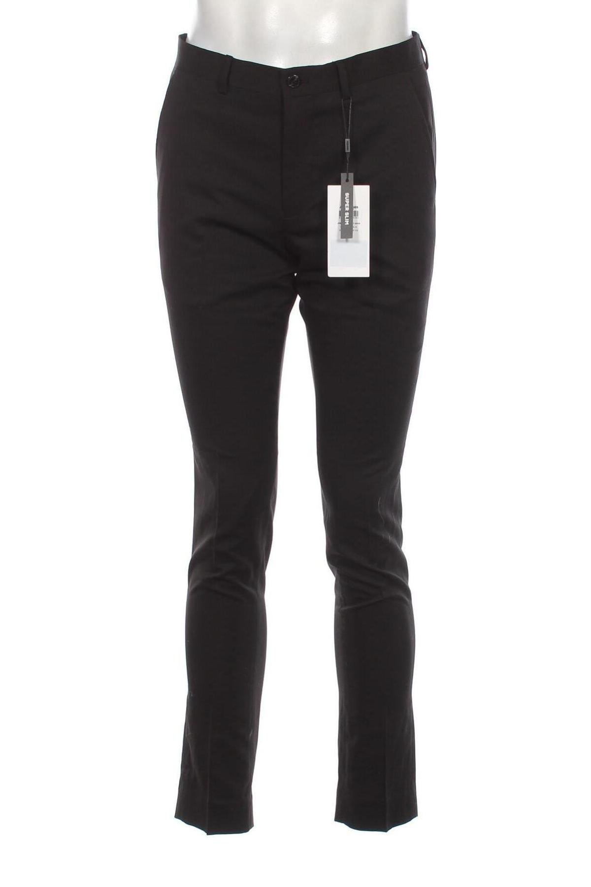 Мъжки панталон Jack & Jones, Размер M, Цвят Черен, Цена 31,16 лв.