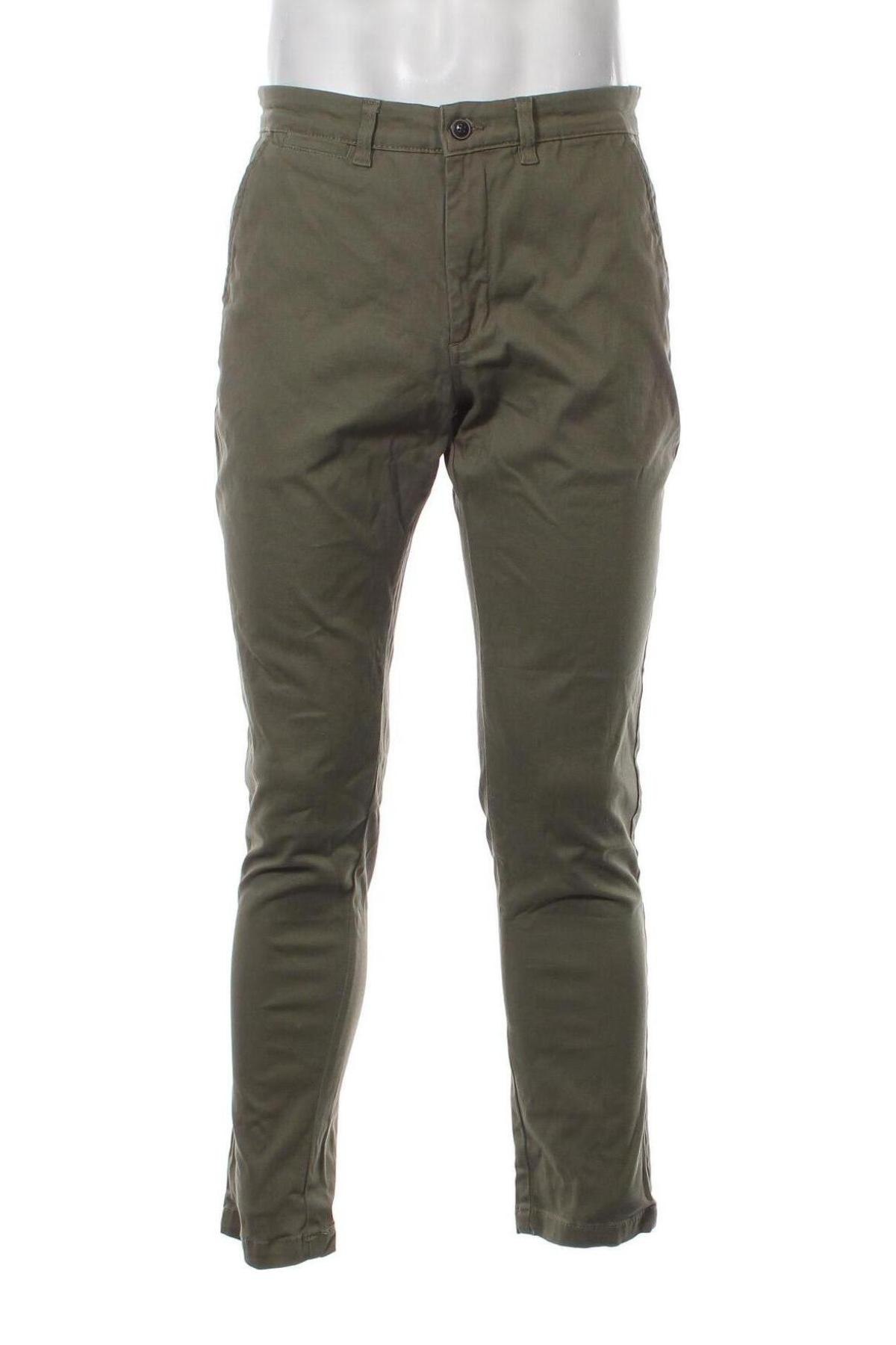 Pantaloni de bărbați Jack & Jones, Mărime M, Culoare Verde, Preț 70,13 Lei