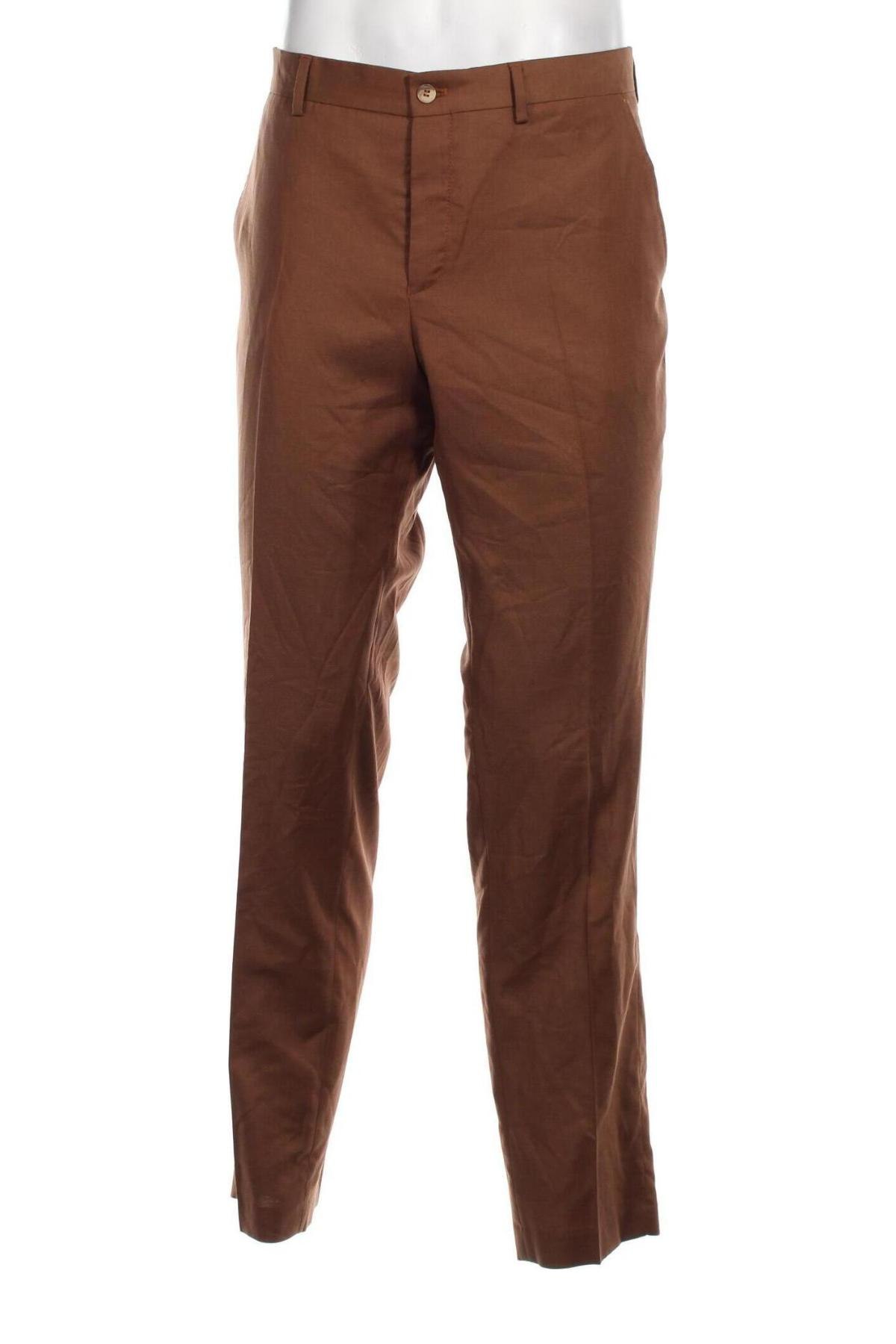 Pantaloni de bărbați Jack & Jones PREMIUM, Mărime XL, Culoare Maro, Preț 32,37 Lei