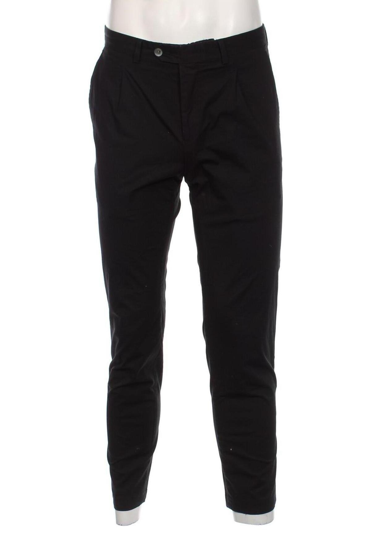 Мъжки панталон Oscar Jacobson, Размер M, Цвят Черен, Цена 58,73 лв.