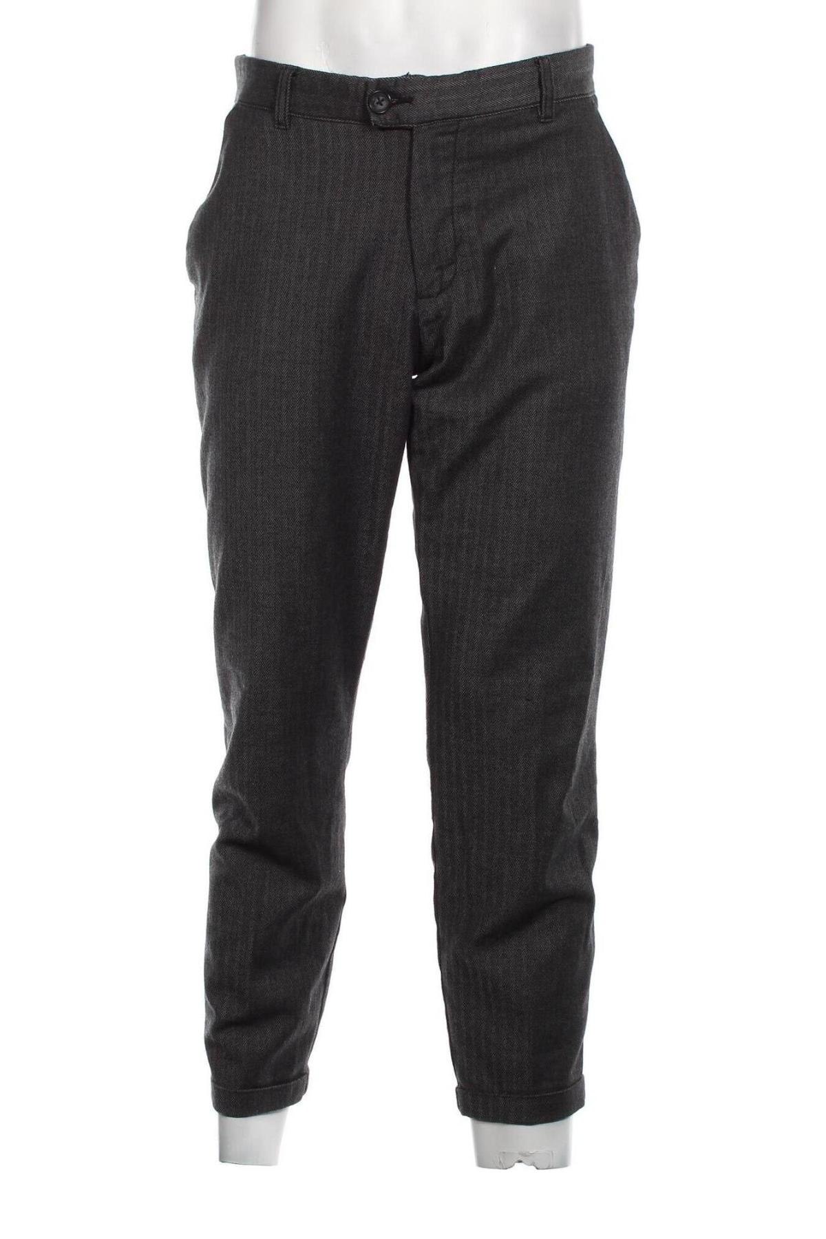 Pantaloni de bărbați Redefined Rebel, Mărime L, Culoare Gri, Preț 68,68 Lei