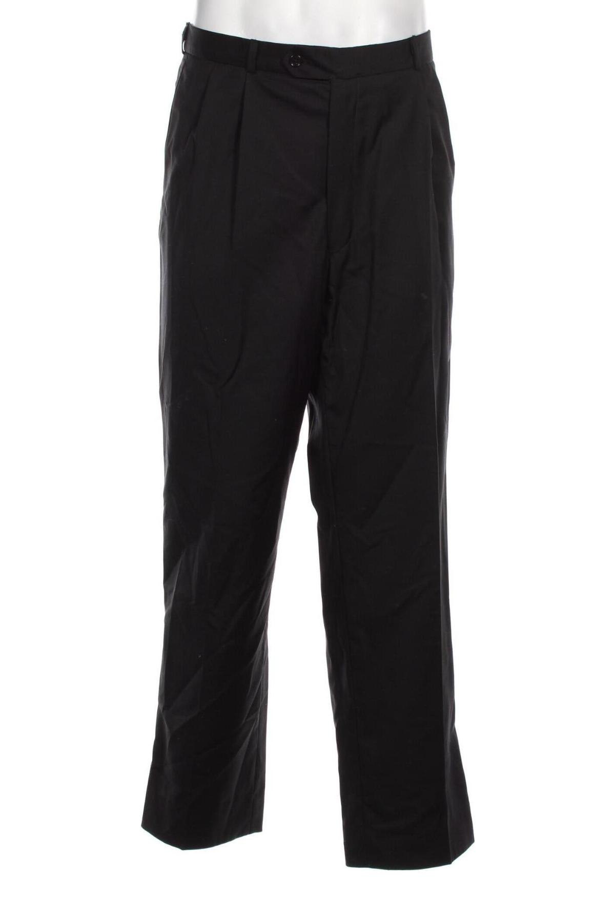 Pantaloni de bărbați Rollmann, Mărime L, Culoare Negru, Preț 30,40 Lei