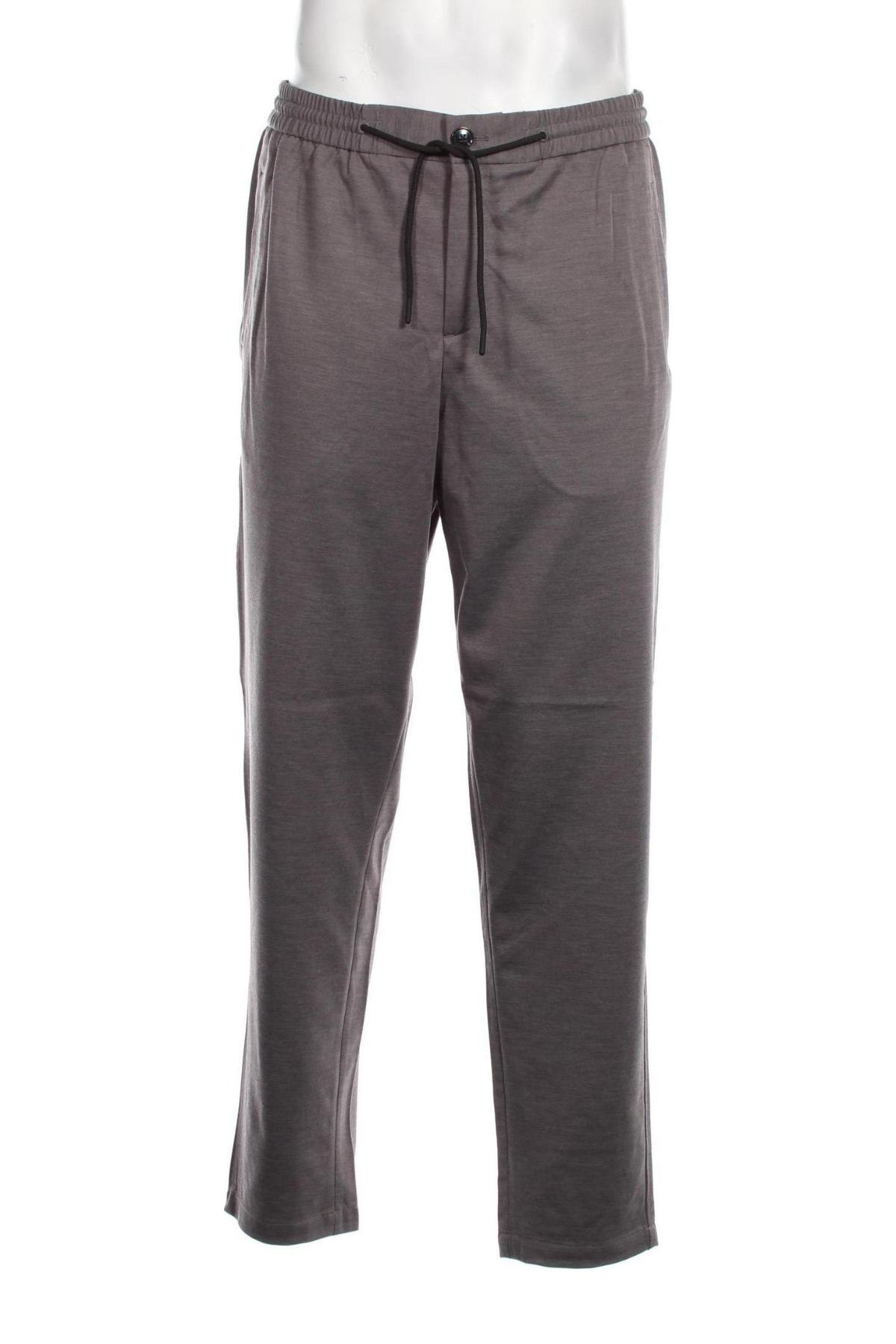 Pantaloni de bărbați Selected Homme, Mărime L, Culoare Gri, Preț 59,38 Lei
