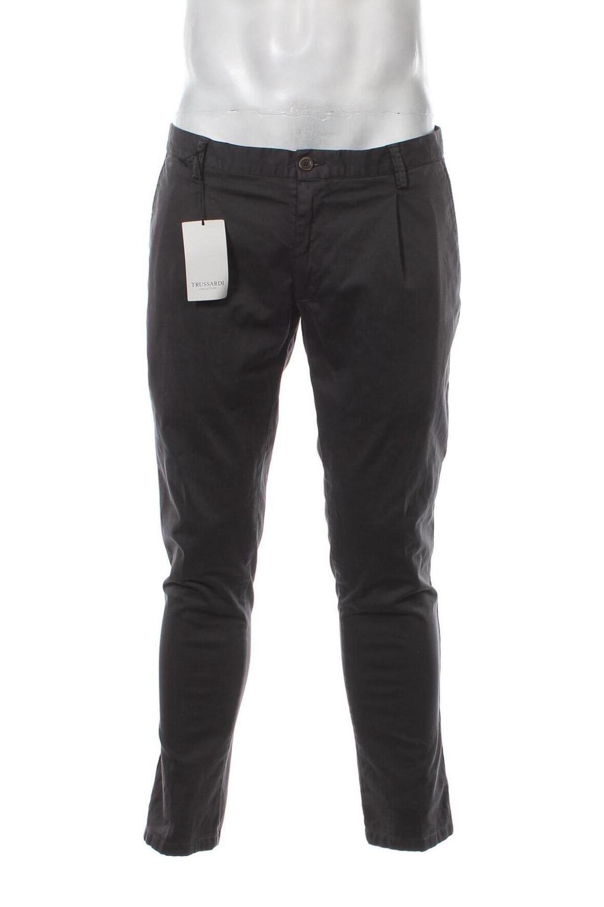Мъжки панталон Trussardi, Размер L, Цвят Сив, Цена 191,00 лв.