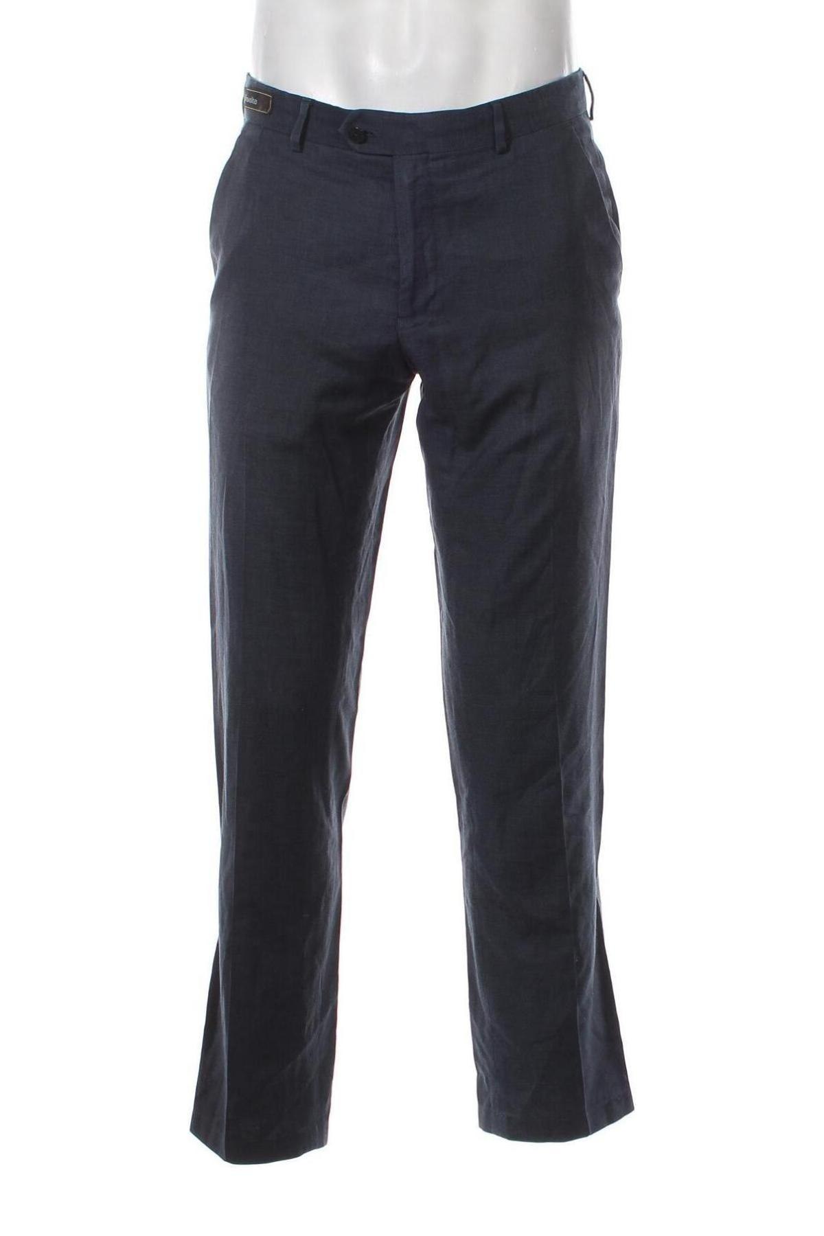 Мъжки панталон Van Heusen, Размер M, Цвят Син, Цена 7,83 лв.