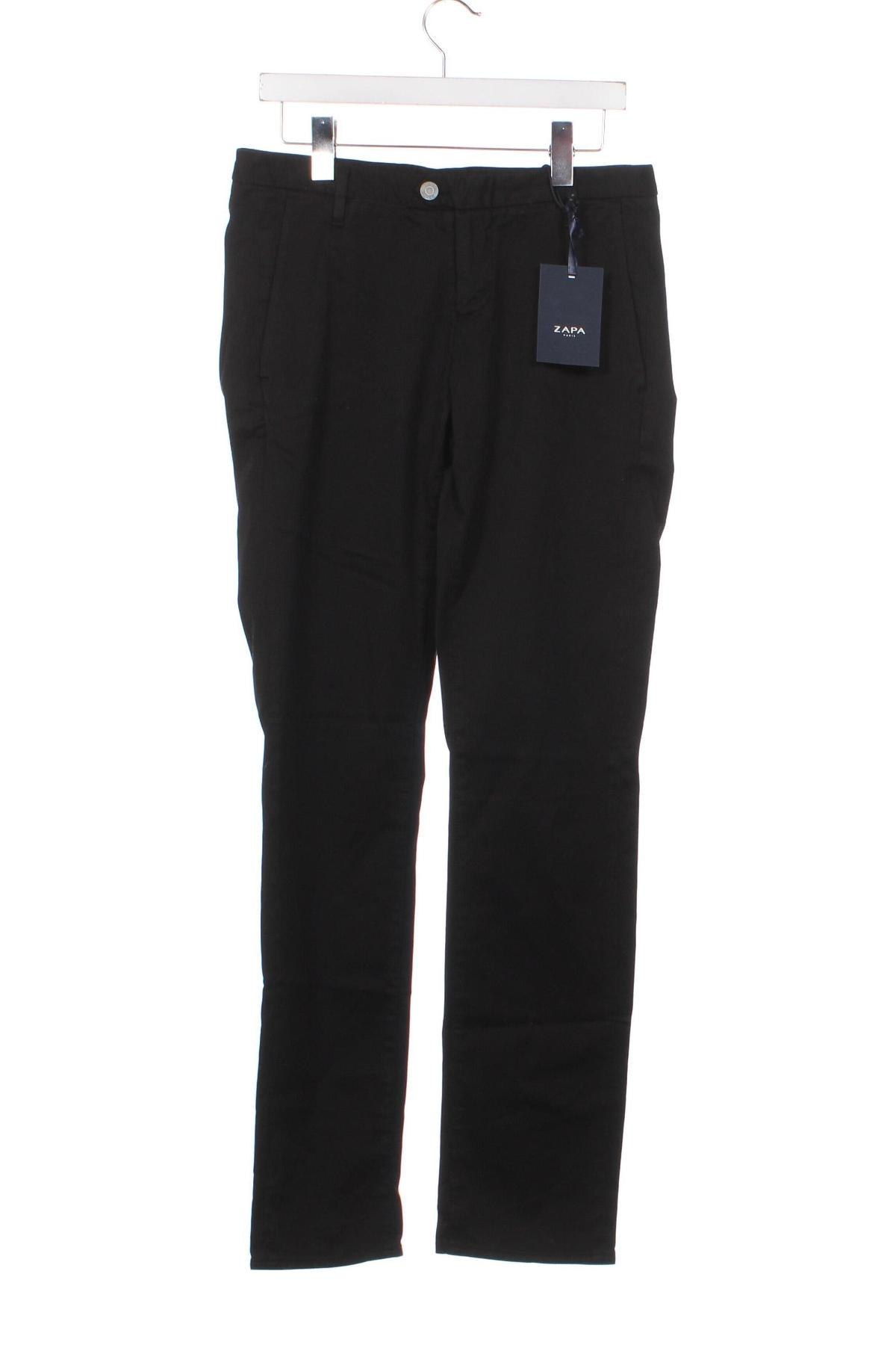 Мъжки панталон ZAPA, Размер M, Цвят Черен, Цена 28,65 лв.