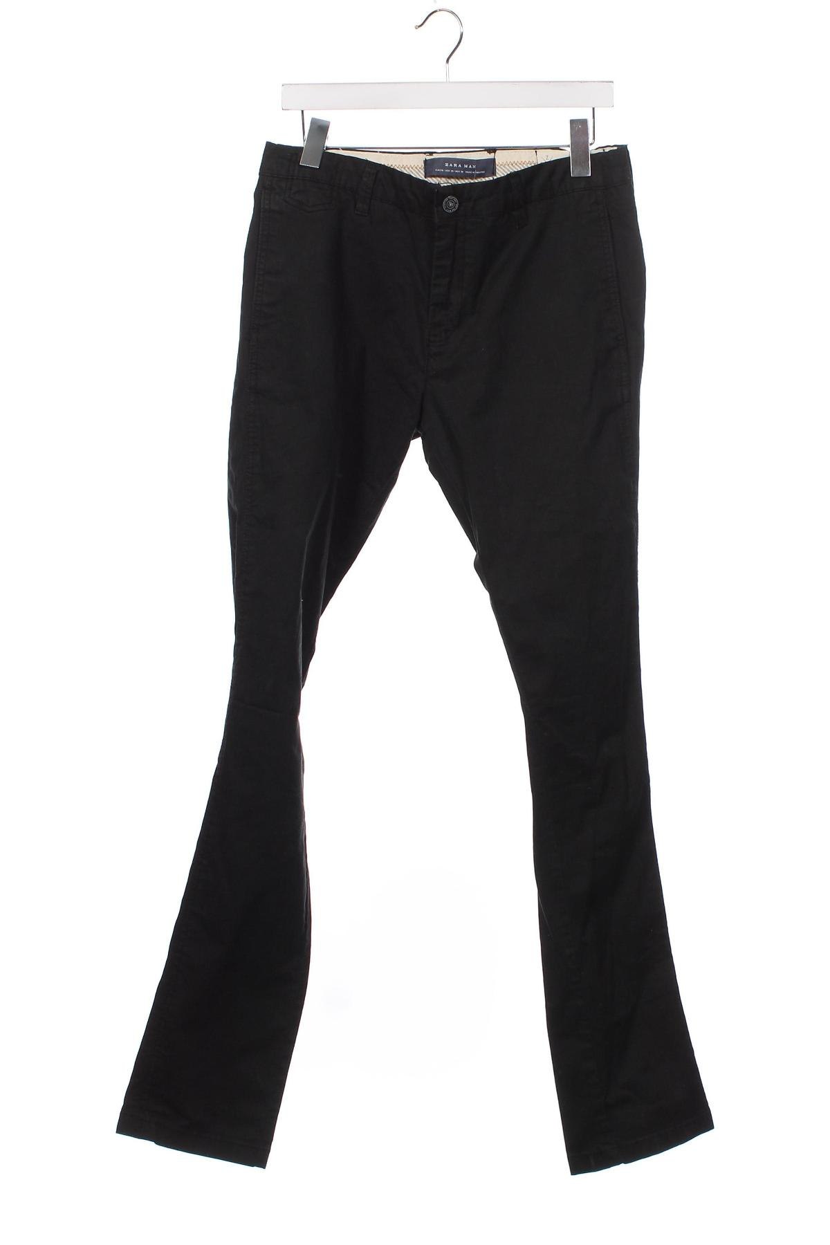 Pánské kalhoty  Zara Man, Velikost M, Barva Černá, Cena  124,00 Kč