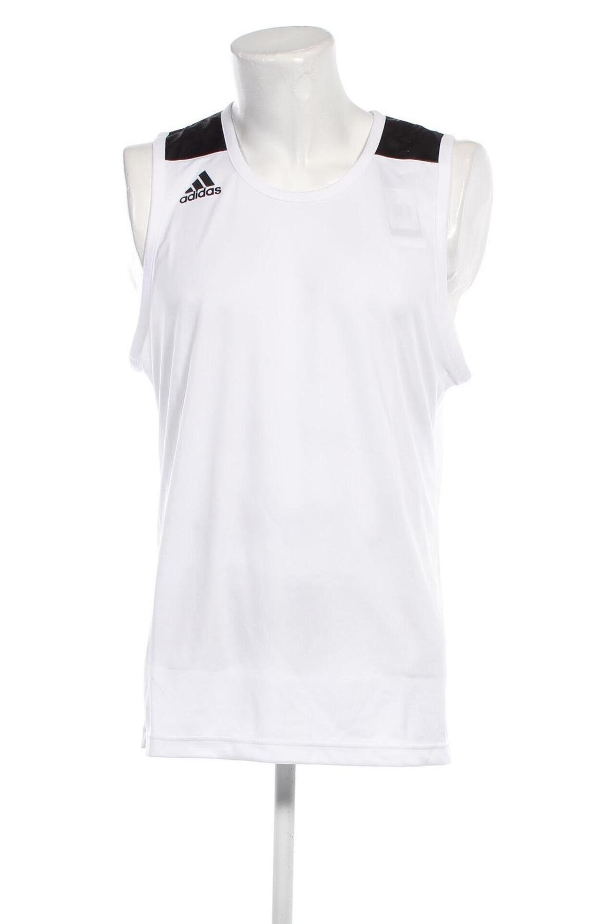 Ανδρικό αμάνικο  Adidas, Μέγεθος XL, Χρώμα Λευκό, Τιμή 27,74 €