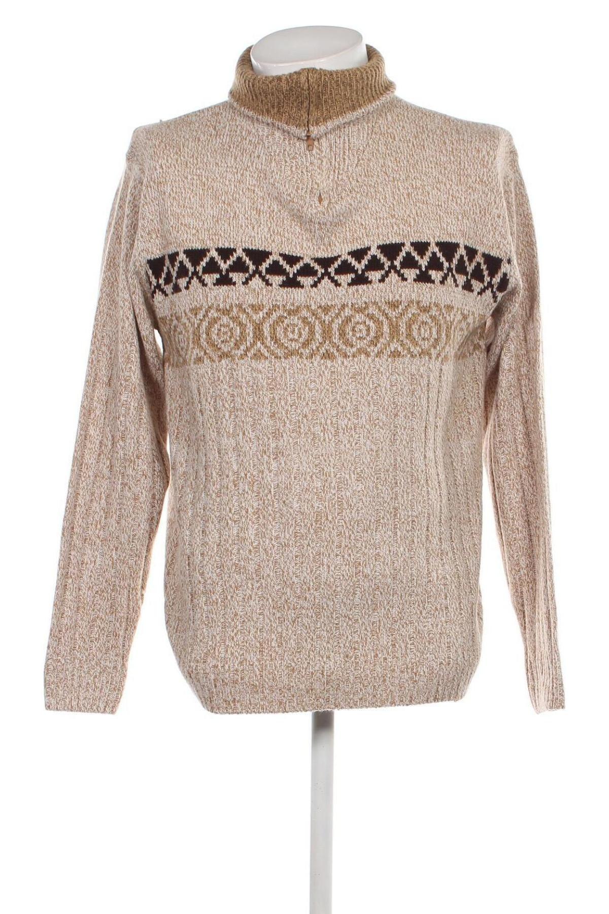 Ανδρικό πουλόβερ, Μέγεθος L, Χρώμα Καφέ, Τιμή 6,28 €