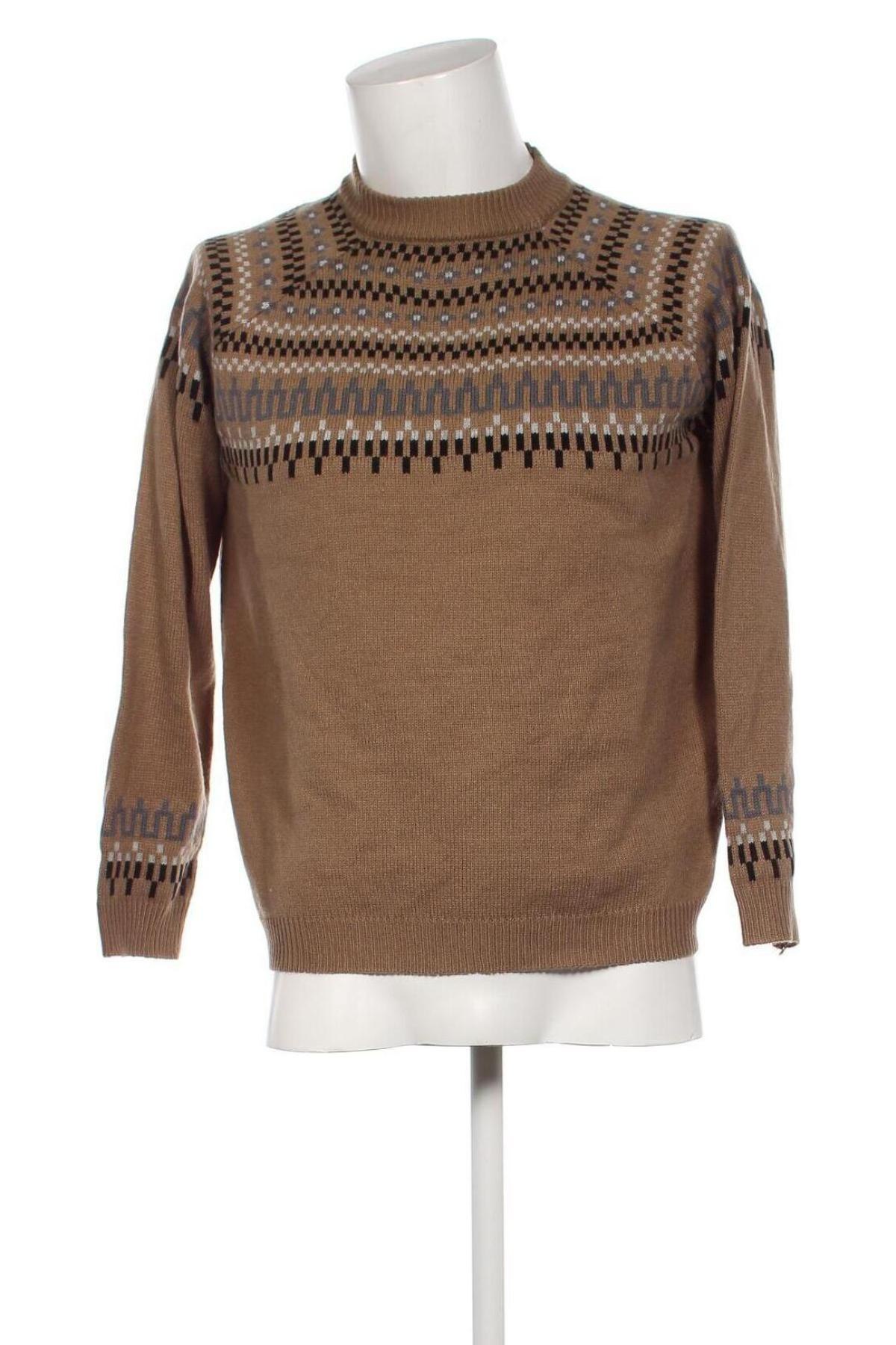 Herrenpullover, Größe L, Farbe Beige, Preis 20,18 €