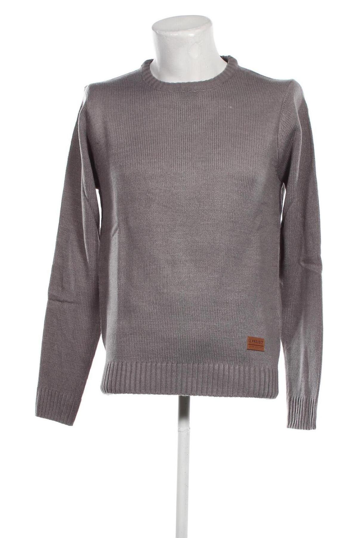 Ανδρικό πουλόβερ 11 Project, Μέγεθος M, Χρώμα Γκρί, Τιμή 8,54 €