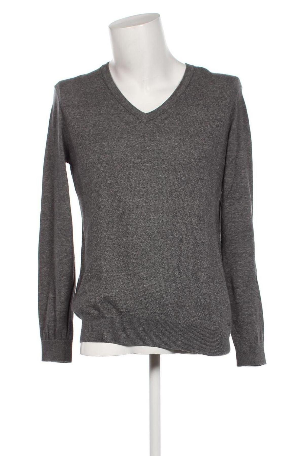 Ανδρικό πουλόβερ BOSS, Μέγεθος M, Χρώμα Γκρί, Τιμή 20,03 €