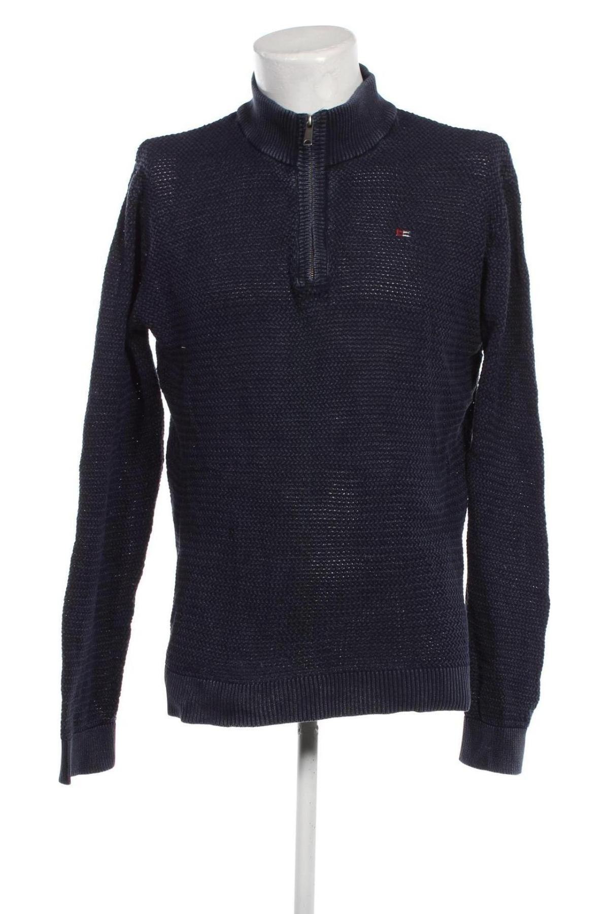 Ανδρικό πουλόβερ Bison, Μέγεθος XL, Χρώμα Μπλέ, Τιμή 6,68 €