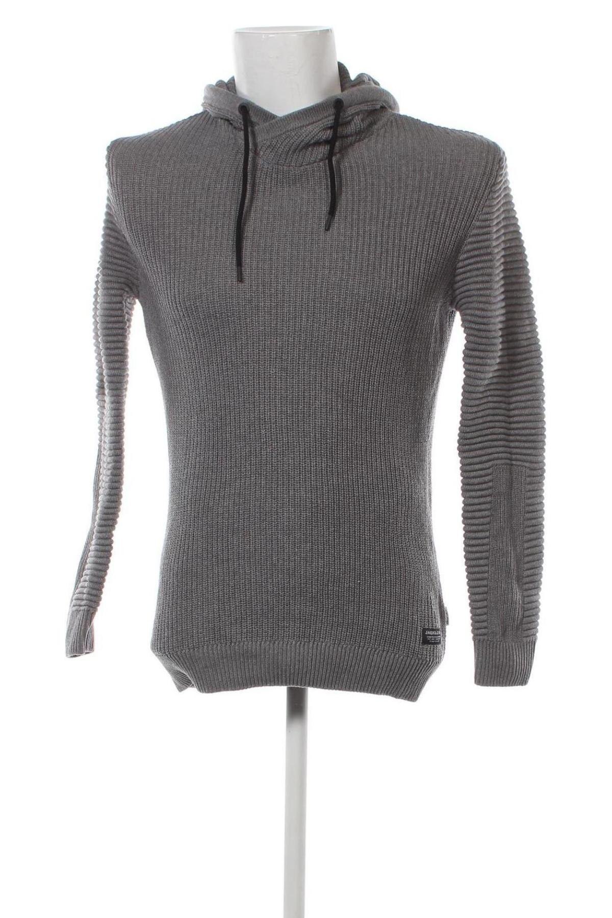 Мъжки пуловер Core By Jack & Jones, Размер S, Цвят Сив, Цена 9,84 лв.