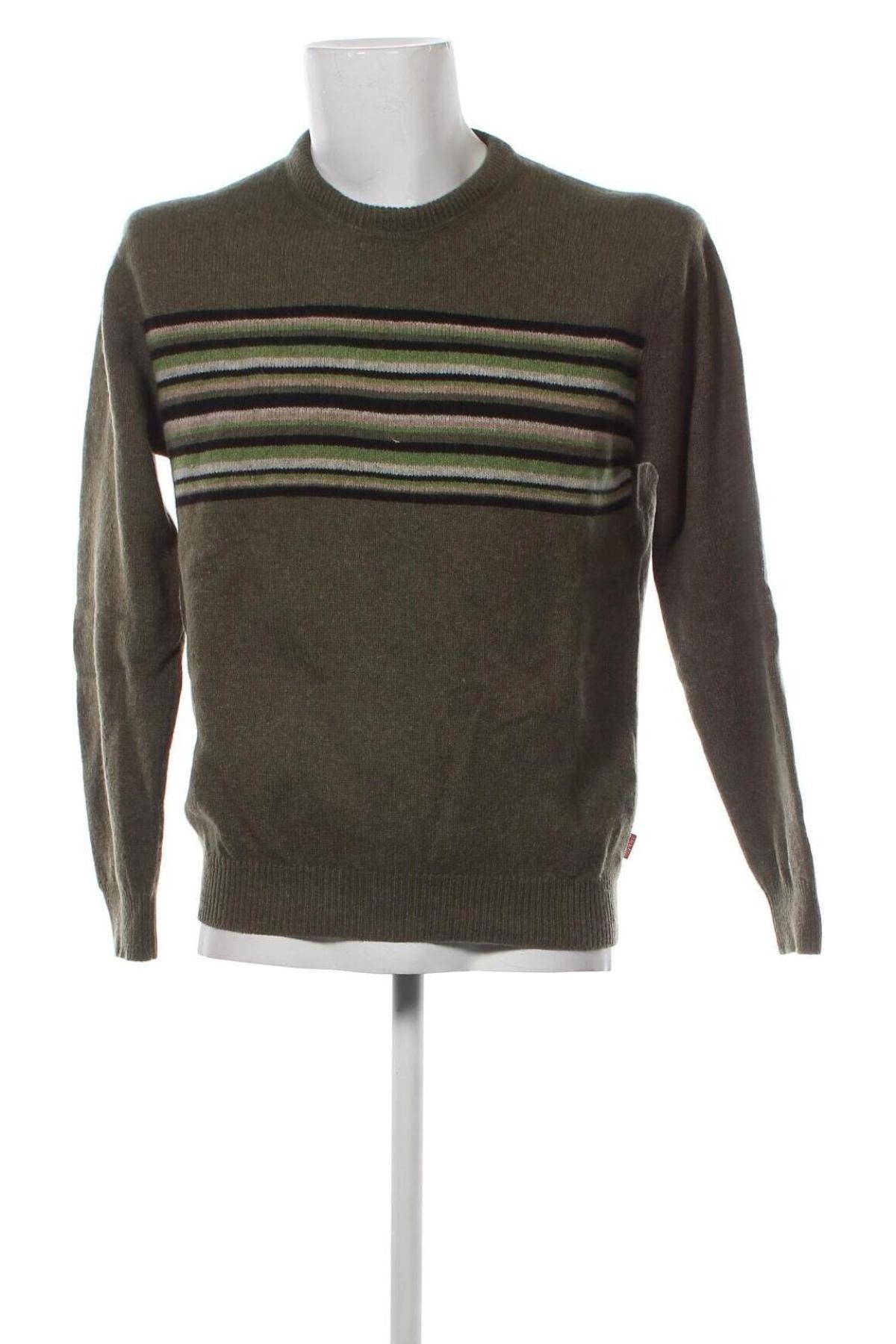 Ανδρικό πουλόβερ Esprit, Μέγεθος L, Χρώμα Πράσινο, Τιμή 4,46 €