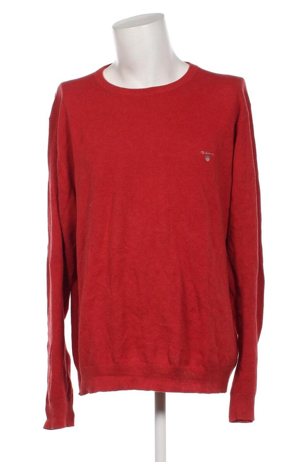 Pánsky sveter  Gant, Veľkosť 4XL, Farba Červená, Cena  38,56 €