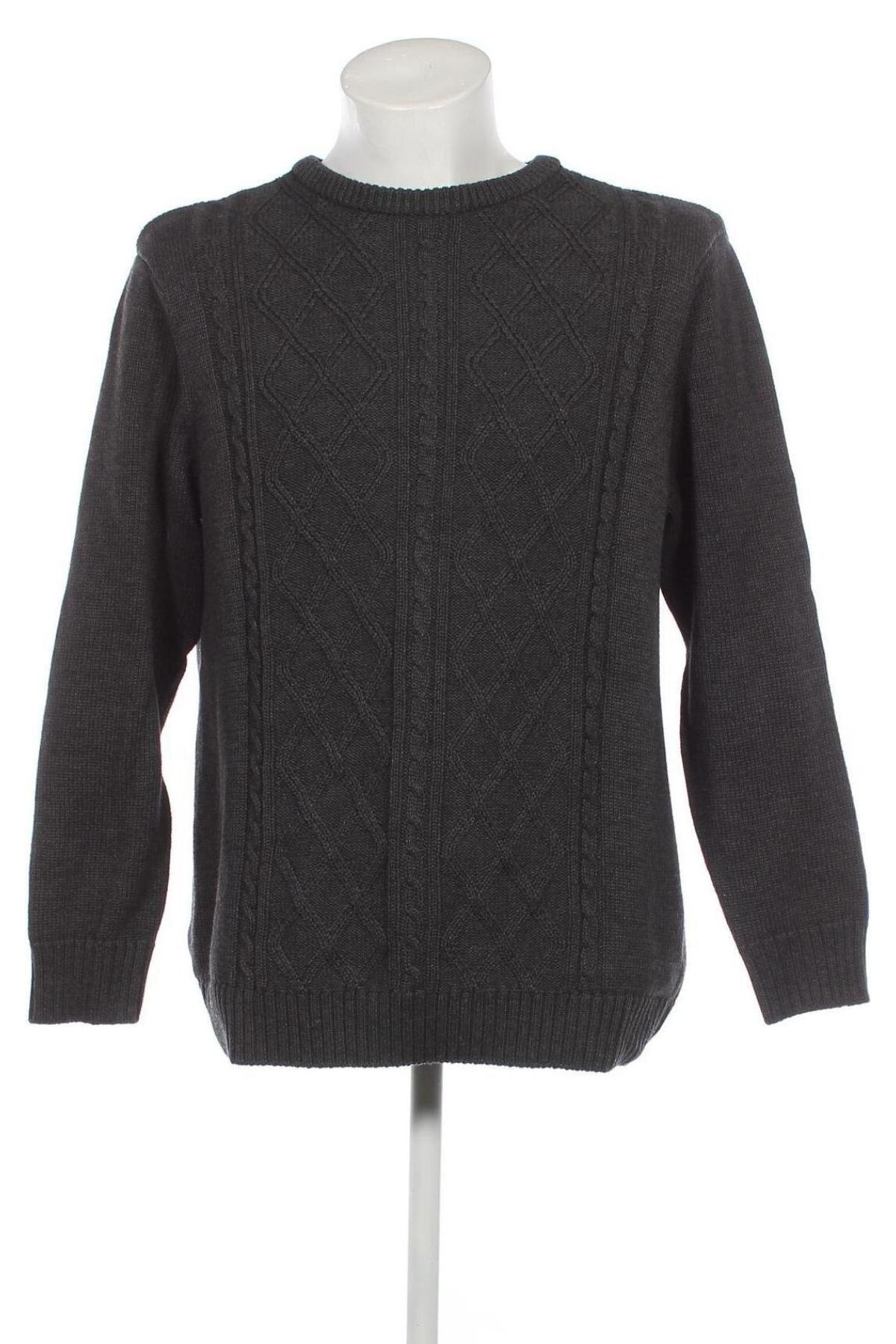 Ανδρικό πουλόβερ Grey Connection, Μέγεθος L, Χρώμα Γκρί, Τιμή 6,28 €