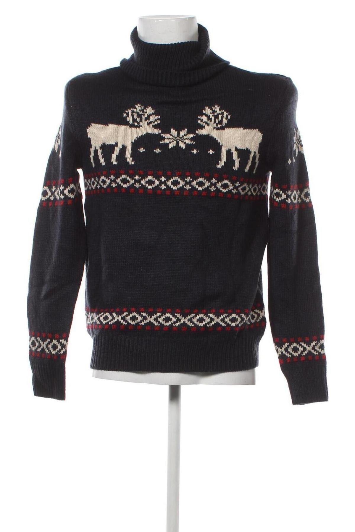 Мъжки пуловер H&M L.O.G.G., Размер S, Цвят Многоцветен, Цена 13,05 лв.