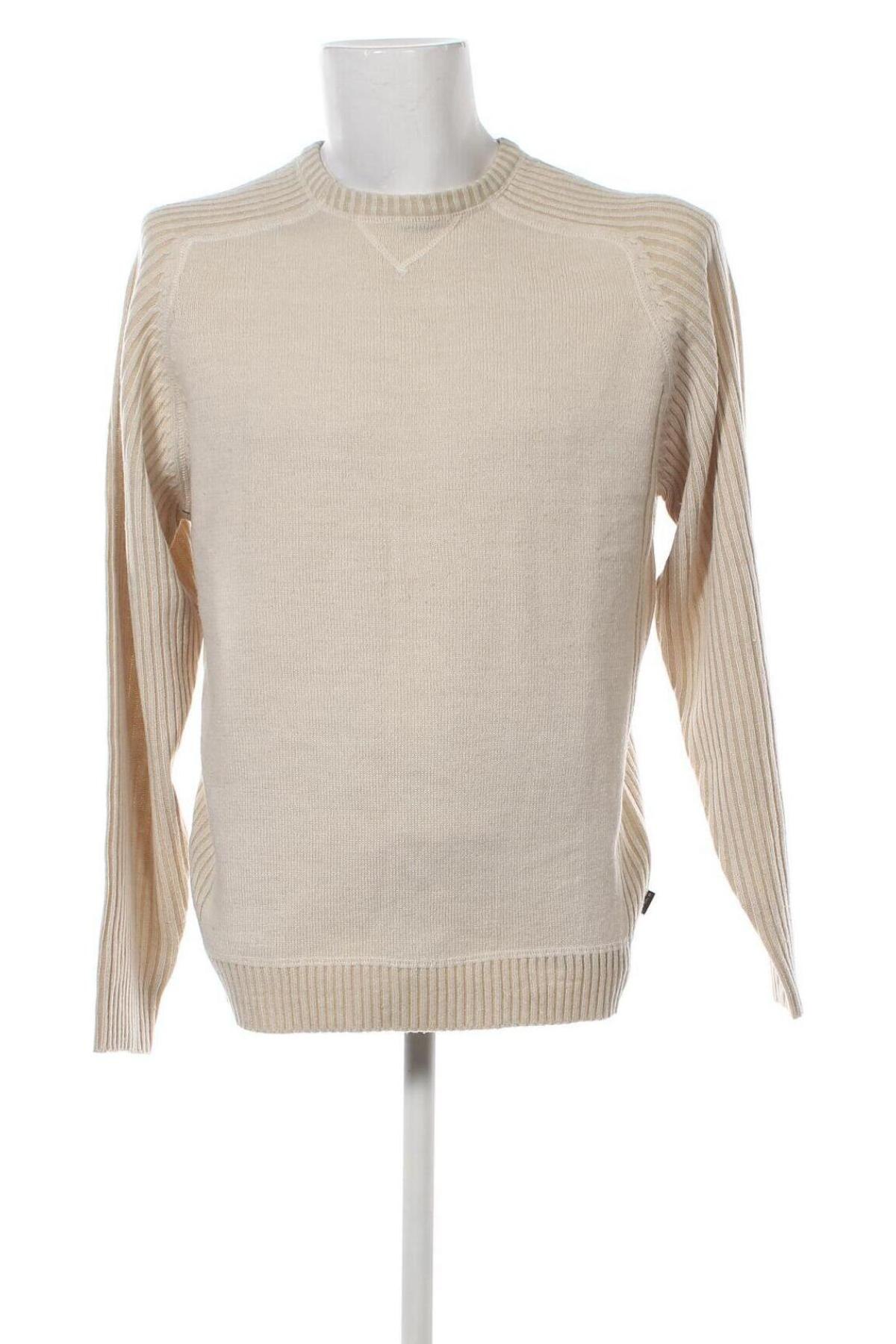 Ανδρικό πουλόβερ Jack's, Μέγεθος M, Χρώμα Εκρού, Τιμή 5,74 €
